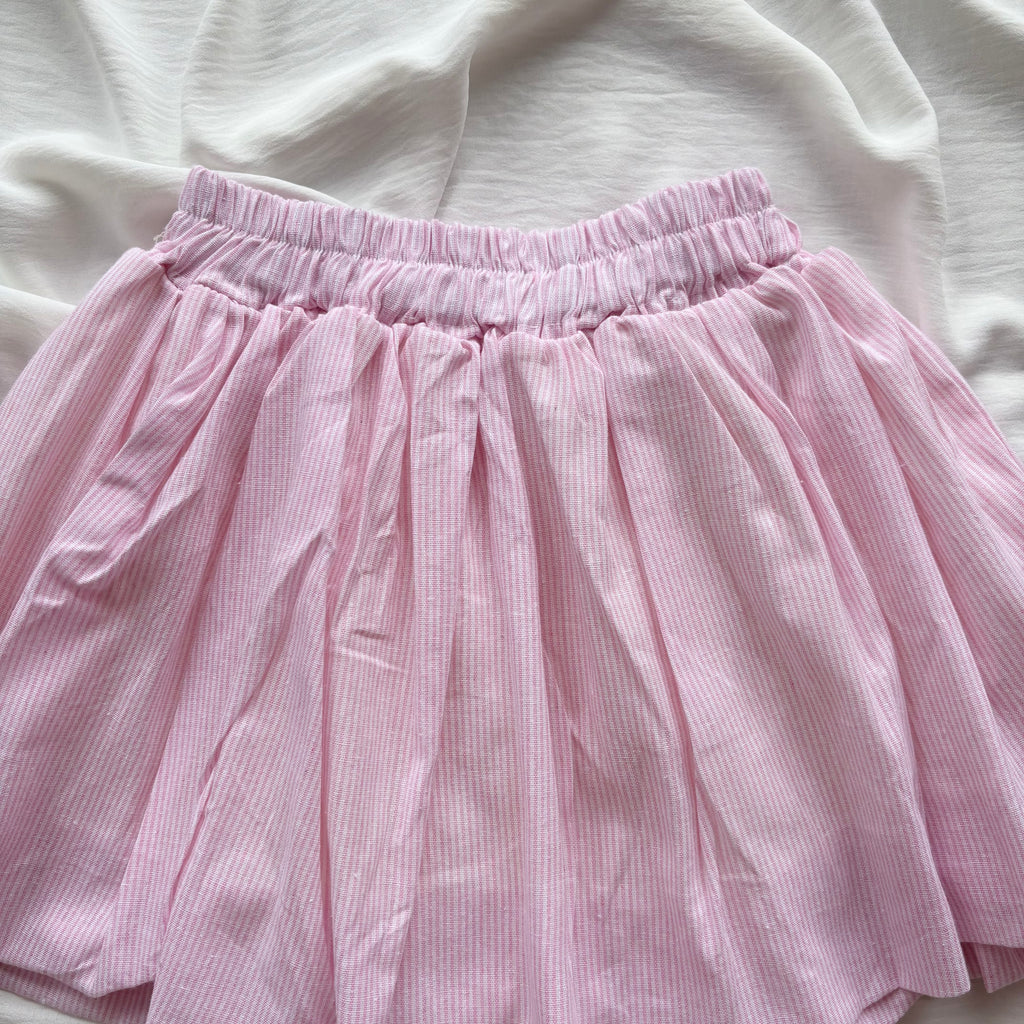 PINK BUBBLE SKIRT (Waist : 22-28)