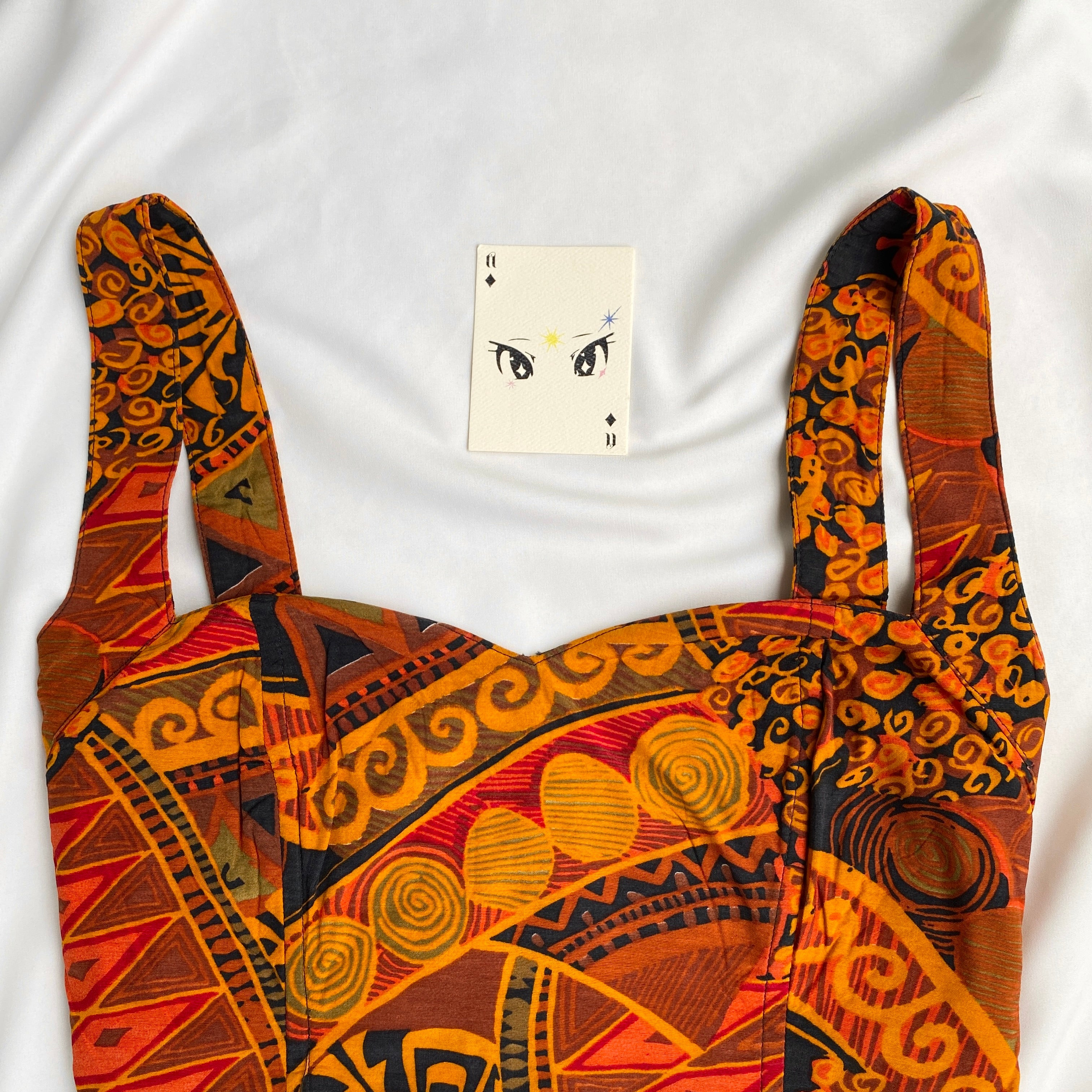 FIRE CORSET (Bust : 34-36, Upper Waist : 30-32)