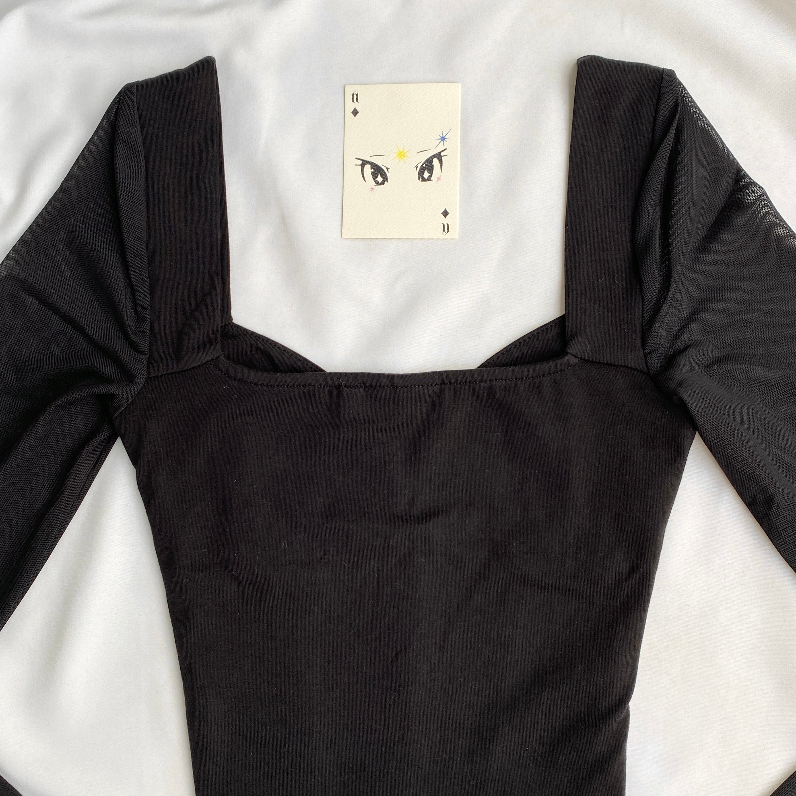 BLACK CORSET FROM ASOS (Bust : 28-32, Upper Waist : 22-26)