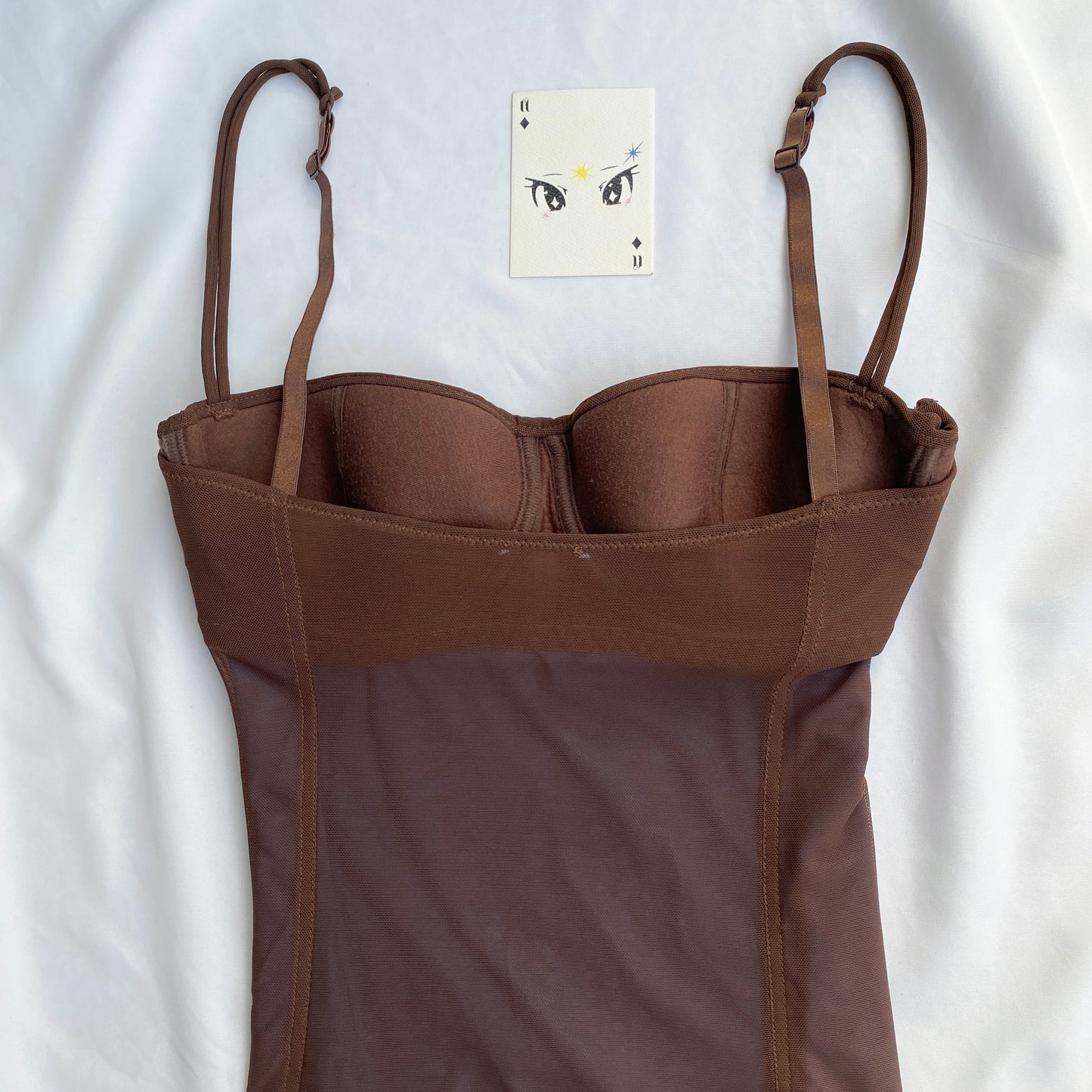 PURPLE LACE BUSTIER (Bust : 32D/34C/36B, Upper Waist : 26-29)