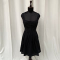 BLACK DRESS (Bust : 30-34, Upper Waist : 26-29)