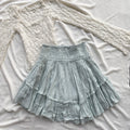 PASTEL BLUE SKIRT FROM FREE PEOPLE (Two sizes)