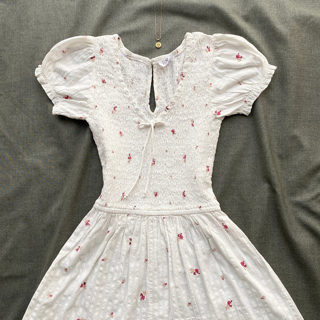 WHITE FLORAL ROMPER FROM COTTON ON (Sizes available)