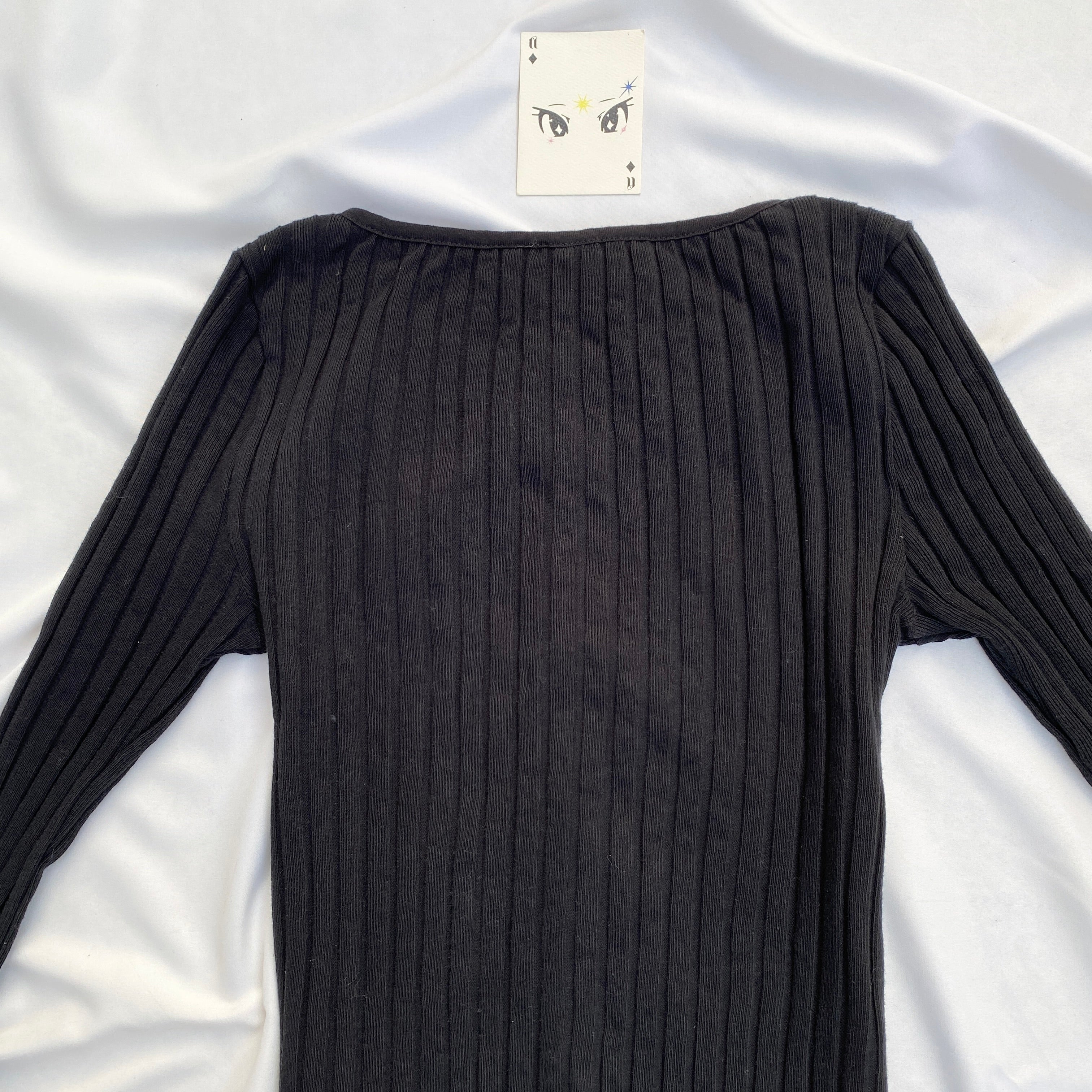 BLACK CARDIGAN/TOP FROM FREE PEOPLE (Multiple sizes available)