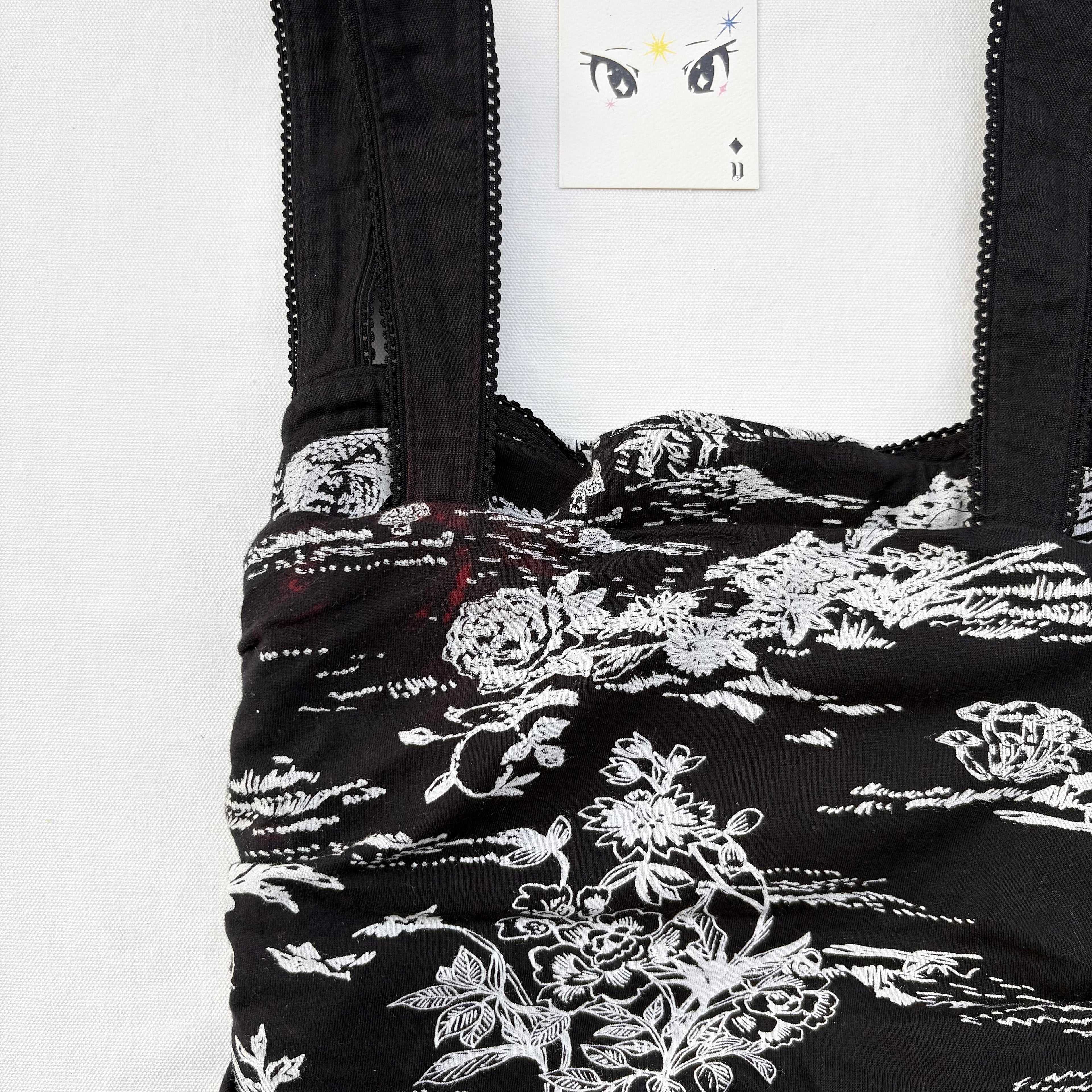 BLACK TOP FROM FREE PEOPLE (Bust : 32-34, Upper Waist : 26-32)