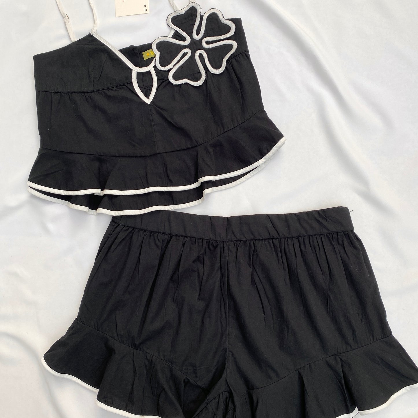 BLACK SET FROM ANTHROPOLOGY (Bust : 34-36, Upper Waist : 28-36)