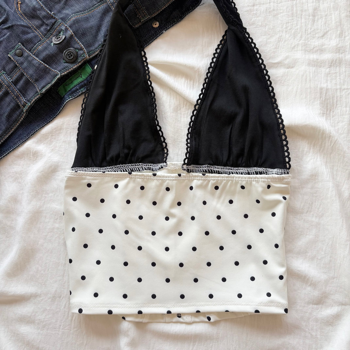 POLKA KISS TOP (Bust : 30-34, Upper Waist : 24-28)