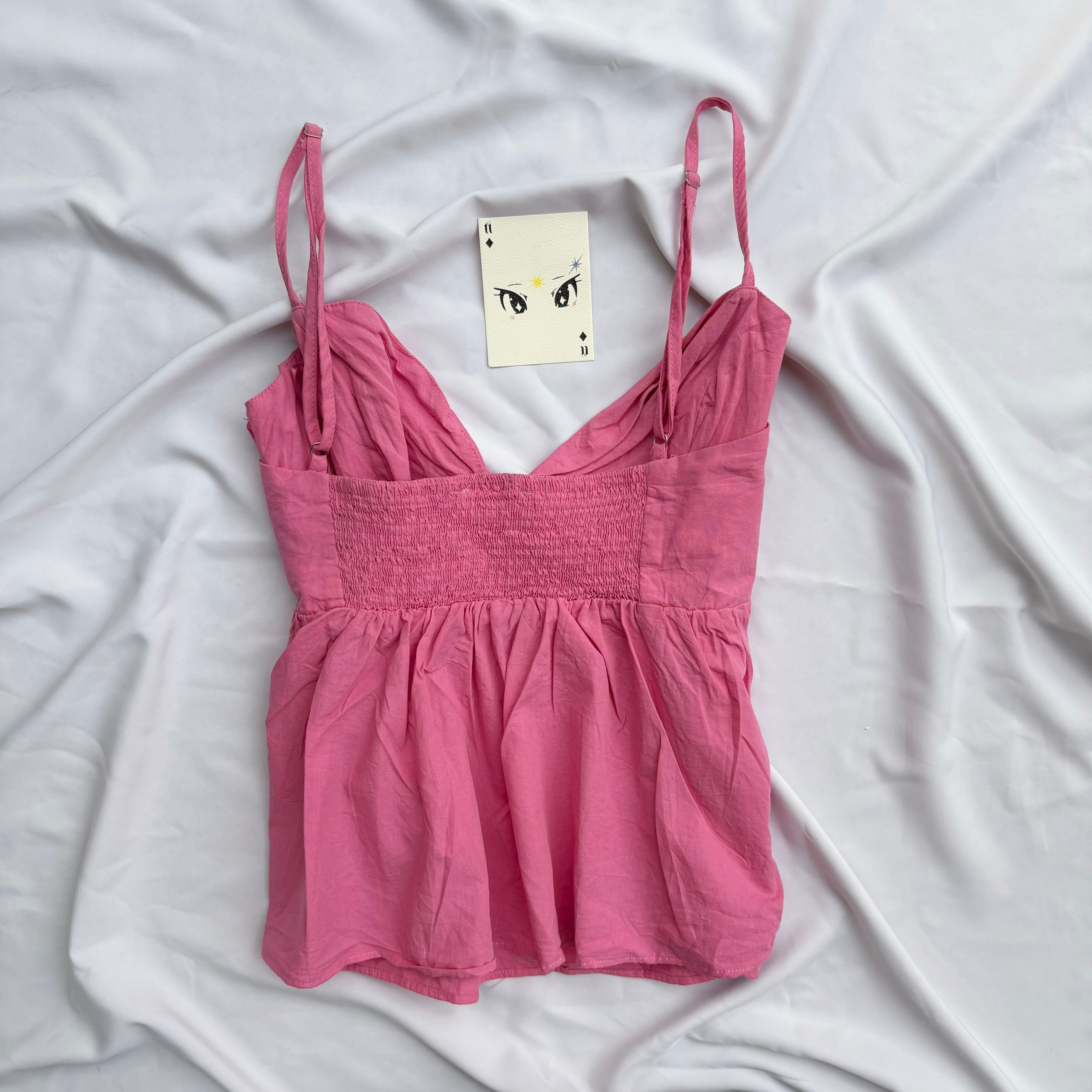 PINK CORSET (Bust : 34-38, Upper Waist : 28-32)