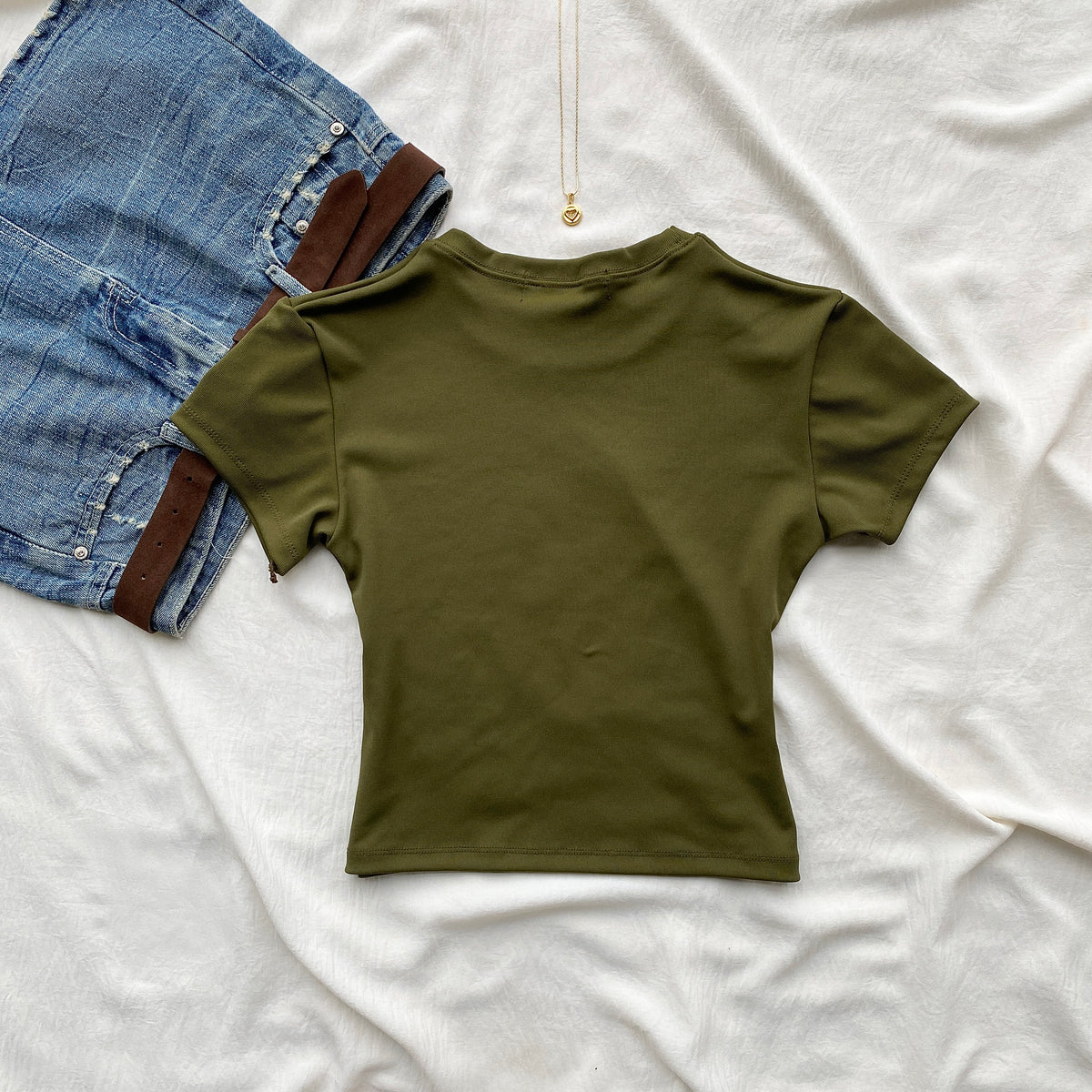 ICE CREAM BABY TEE (Bust : 30-34, Upper Waist : 24-28)