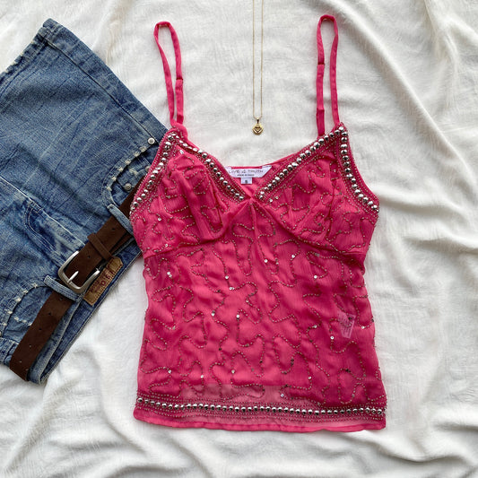 CELESTE TOP in Pink (Sizes available)
