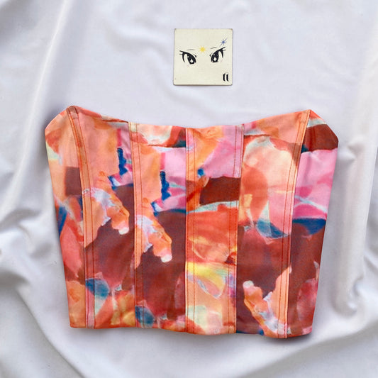 MULTI COLOURED CORSET (S/M)