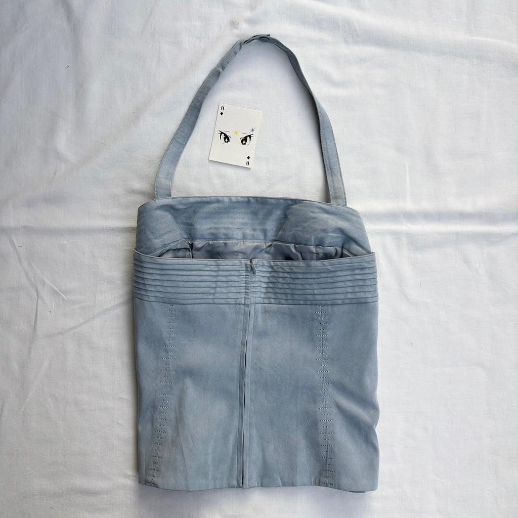 PASTEL BLUE SUEDE CORSET FROM NEXT (Bust : 36-38, Upper Waist : 32-34)