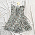 FLORAL PLAYSUIT (Bust : 34-38, Upper Waist : 32-36)