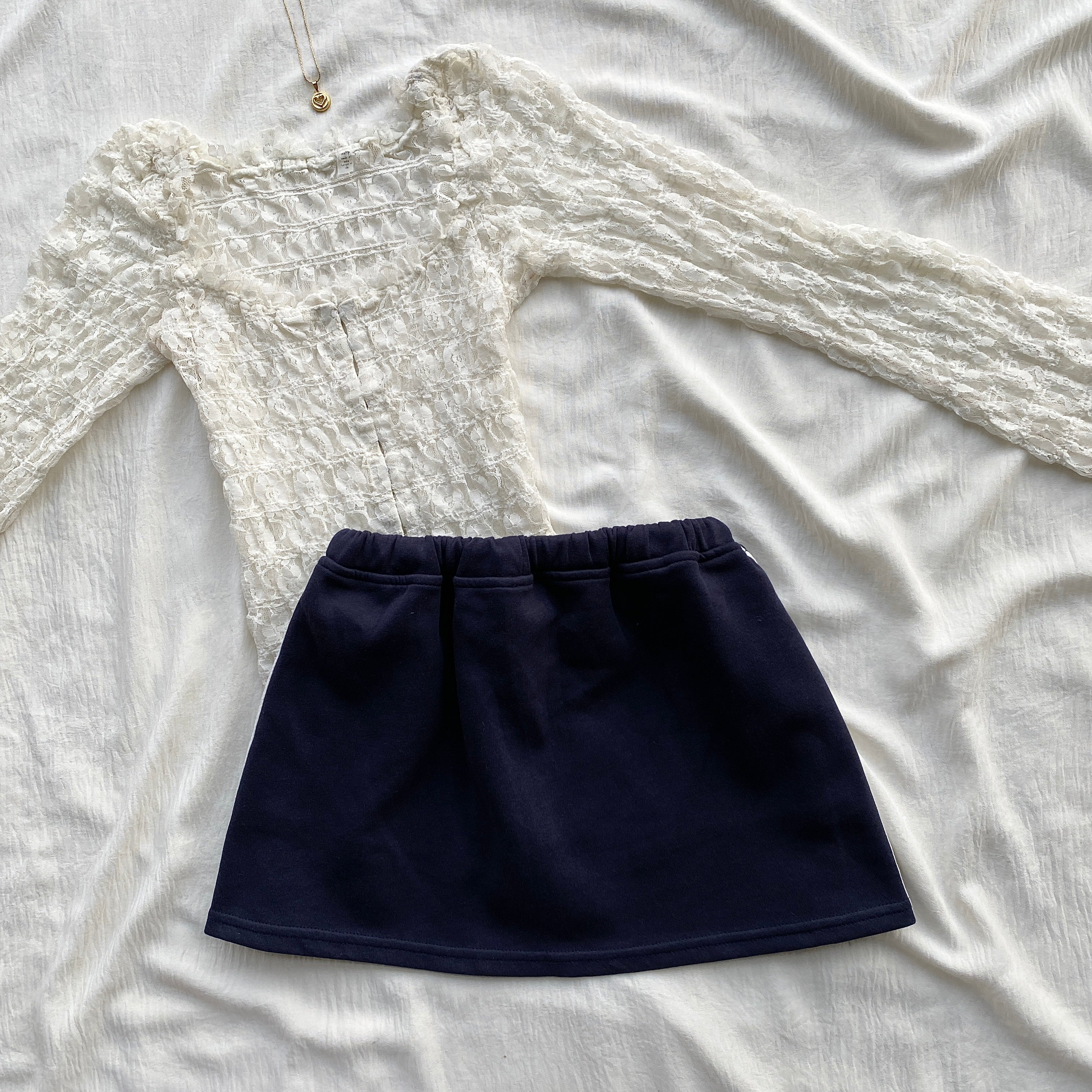 JERSEY SKIRT (Waist : 24-28)