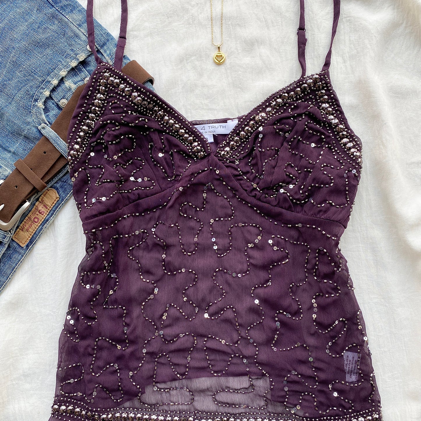 CELESTE TOP in Purple (Sizes available)