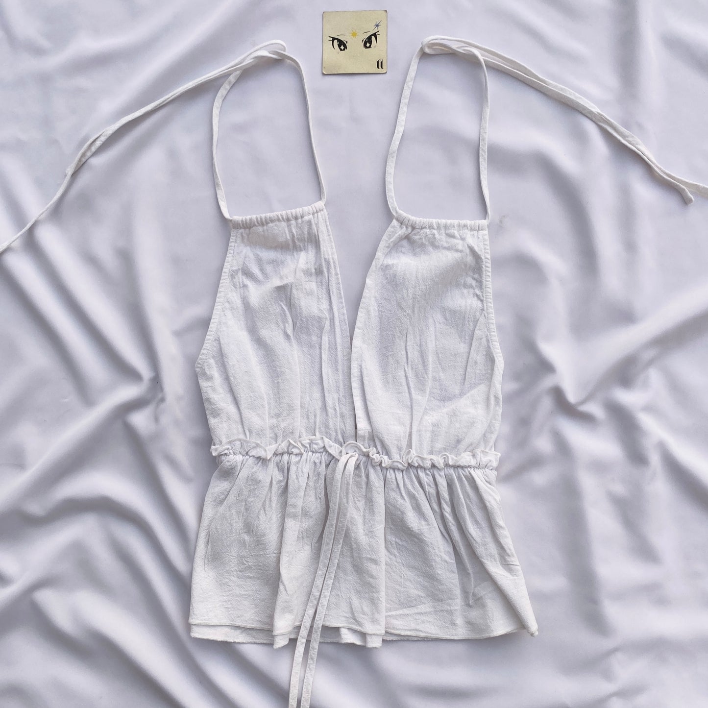 WHITE TOP (BUST : 30-34)