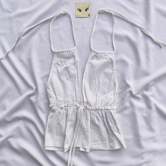WHITE TOP (BUST : 30-34)