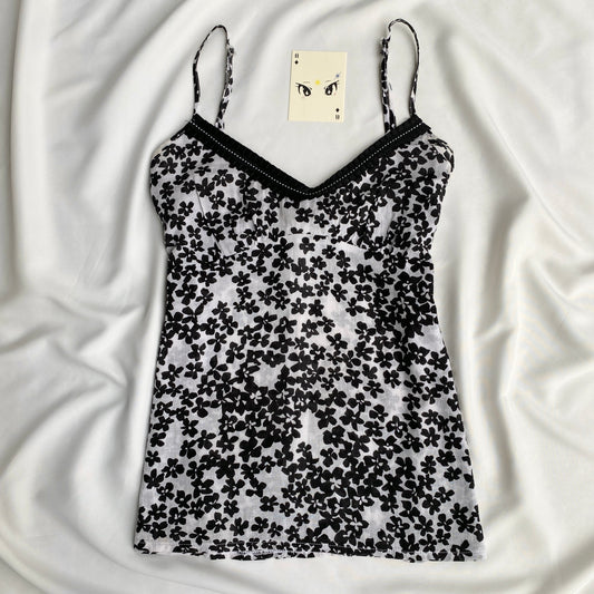 FLORAL CAMI TOP (Bust : 30-34, Upper Waist : 26-32)