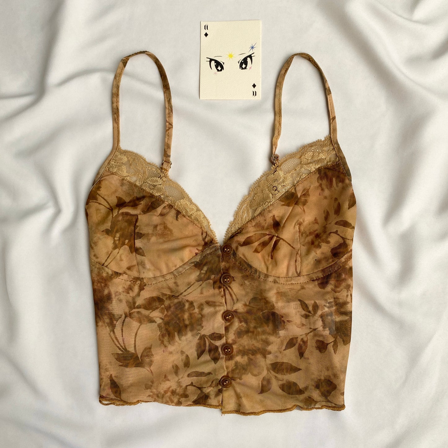 FLORAL CAMI TOP (Bust : 28-32, Upper Waist : 23-28)