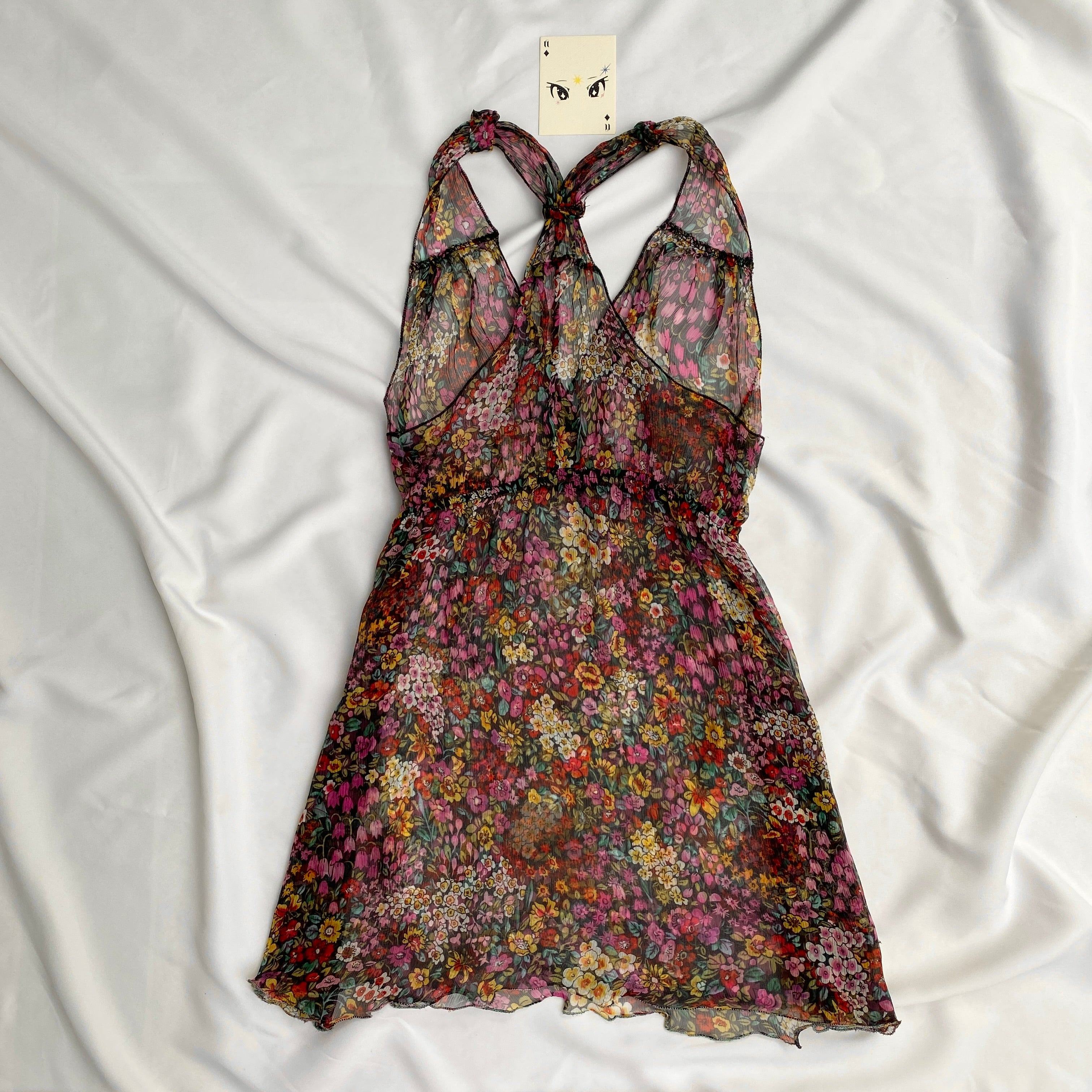 FLORAL TOP (Bust : 30-34, Upper Waist : Free)