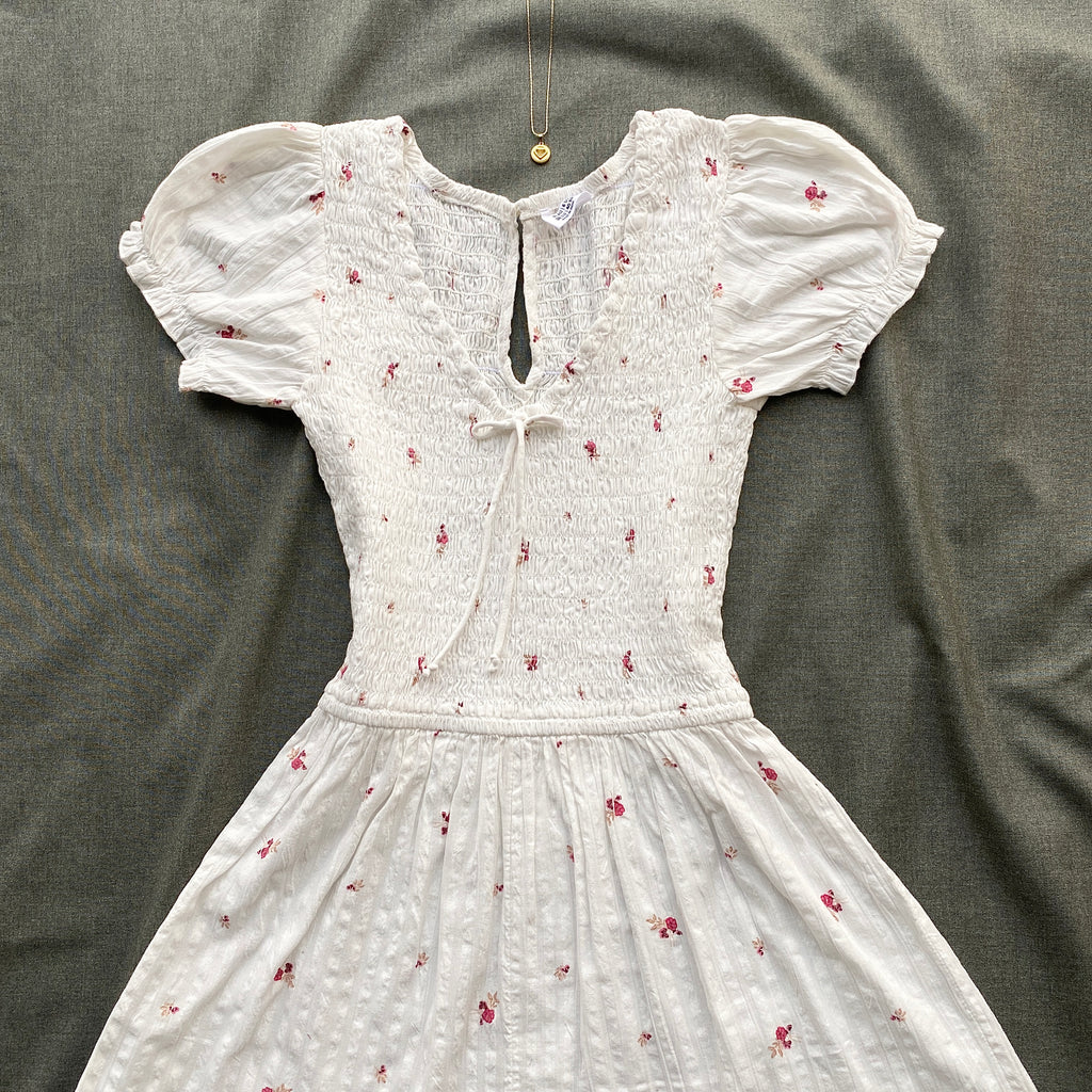 WHITE FLORAL ROMPER FROM COTTON ON (Sizes available)