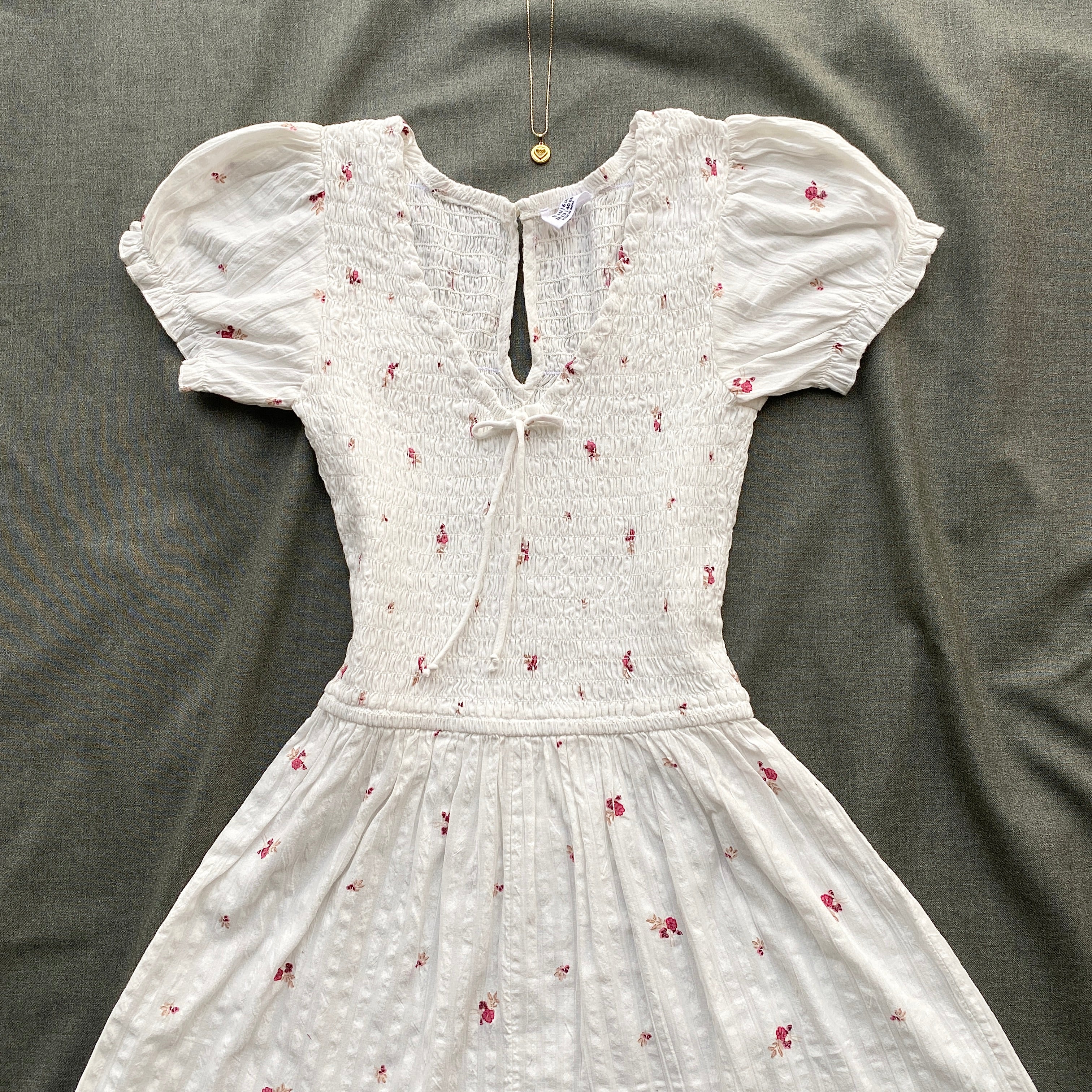 WHITE FLORAL ROMPER FROM COTTON ON (Sizes available)