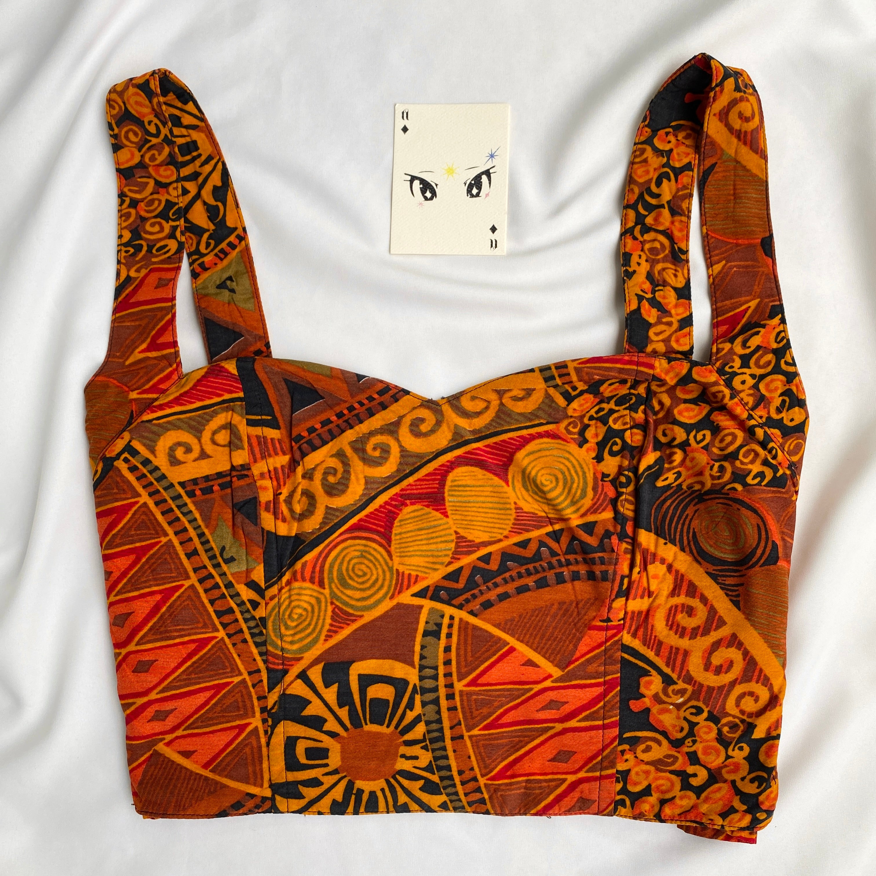 FIRE CORSET (Bust : 34-36, Upper Waist : 30-32)