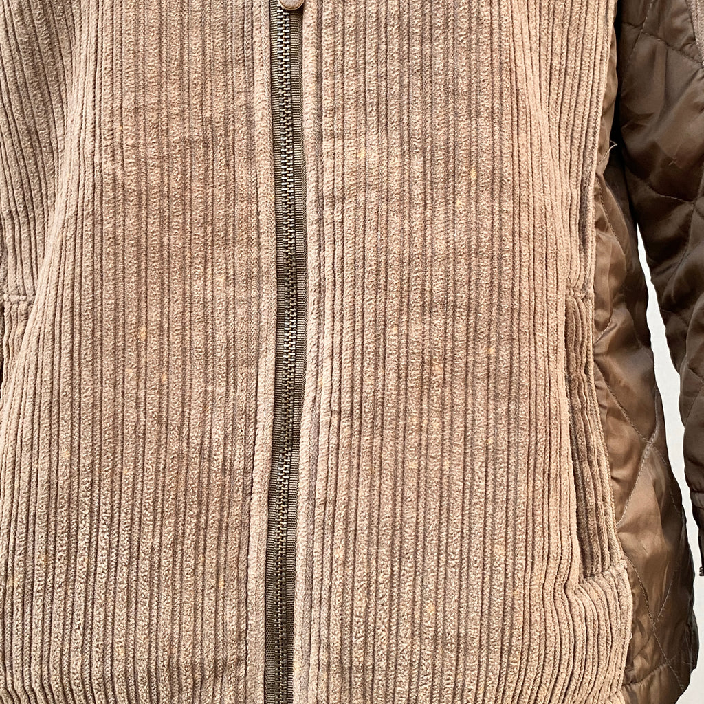 BROWN FUR JACKET (Fits M/L/XL)