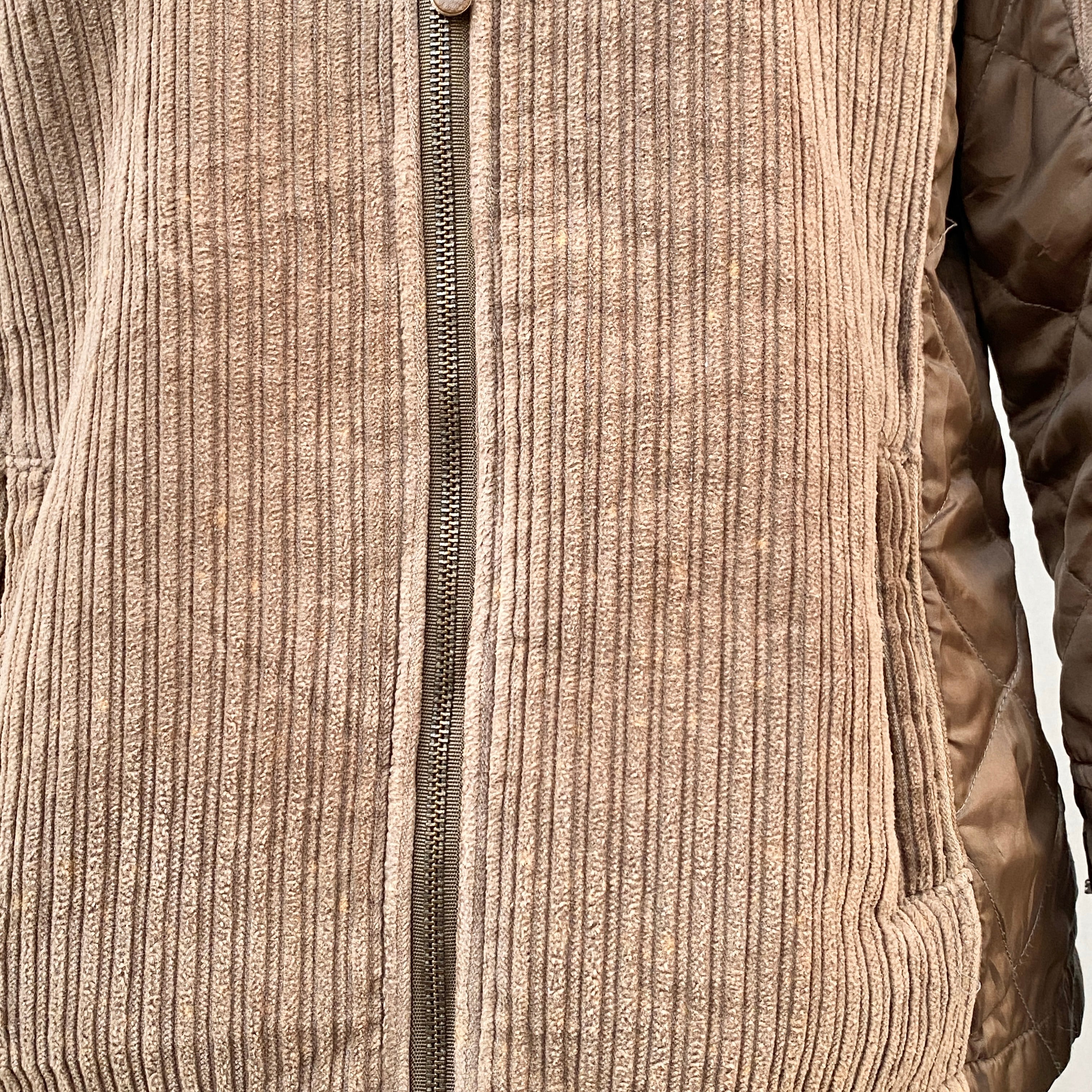 BROWN FUR JACKET (Fits M/L/XL)