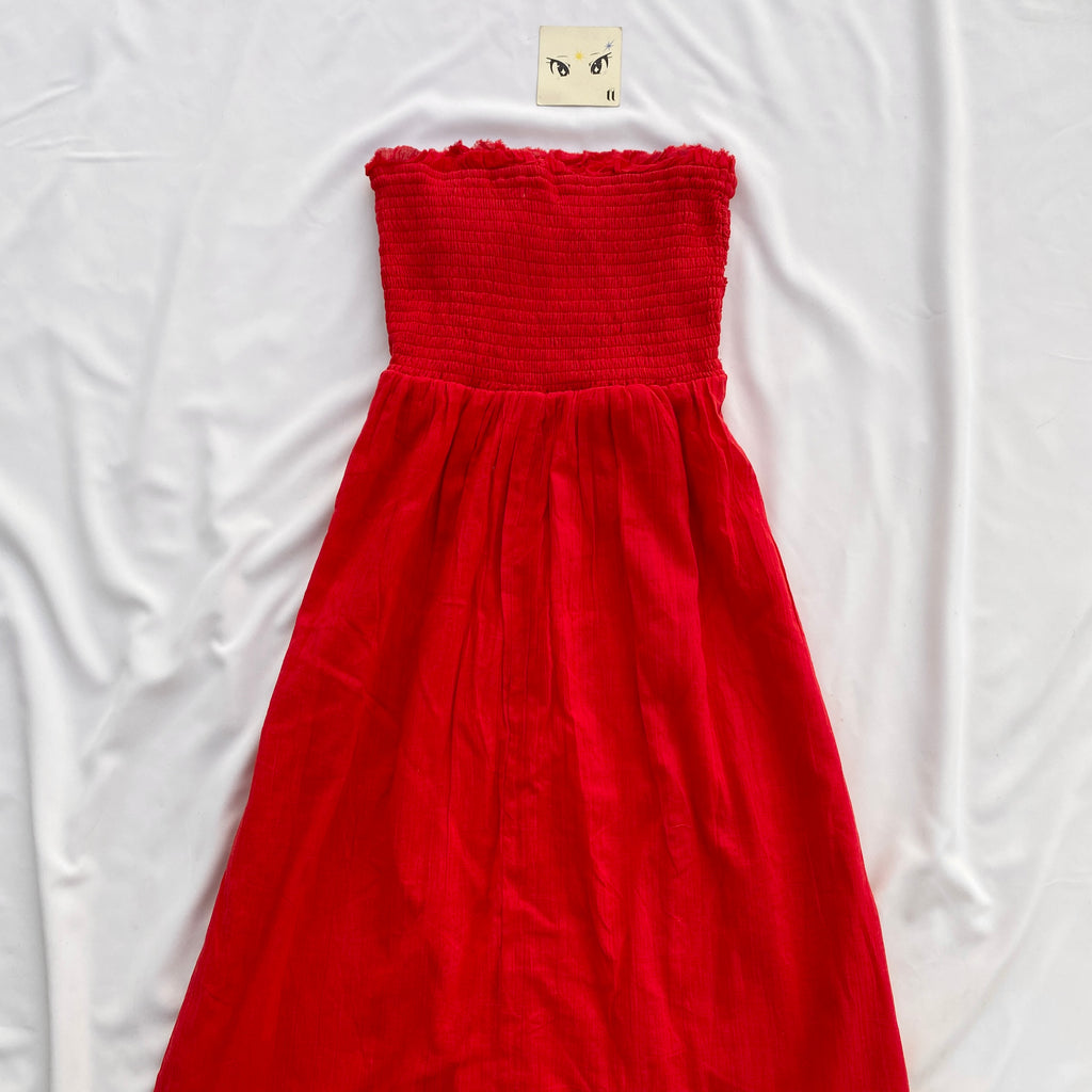 RED BANDEAU 2 IN 1 (DRESS AND SKIRT) FROM AEROPOSTALE (XS/S)