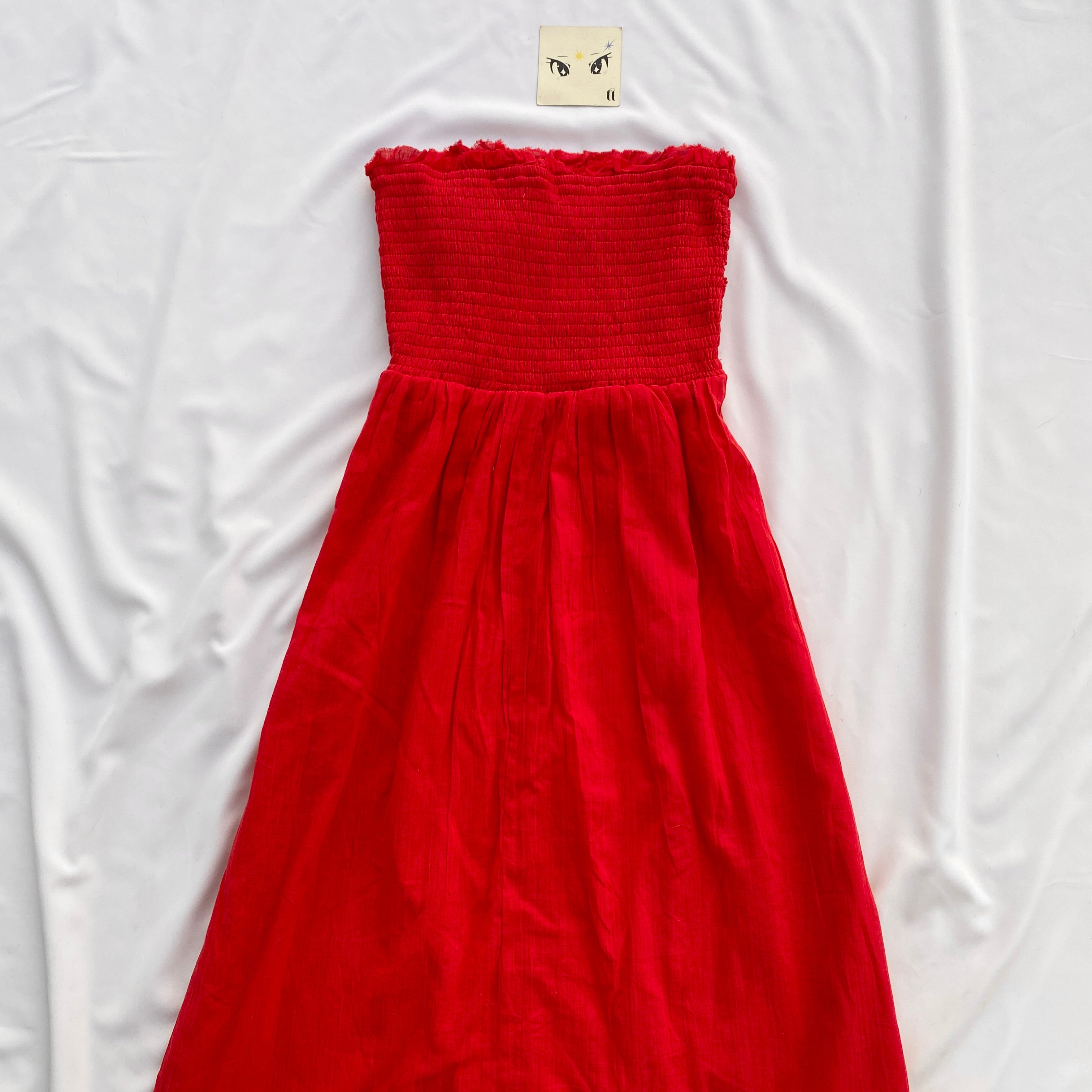RED BANDEAU 2 IN 1 (DRESS AND SKIRT) FROM AEROPOSTALE (XS/S)