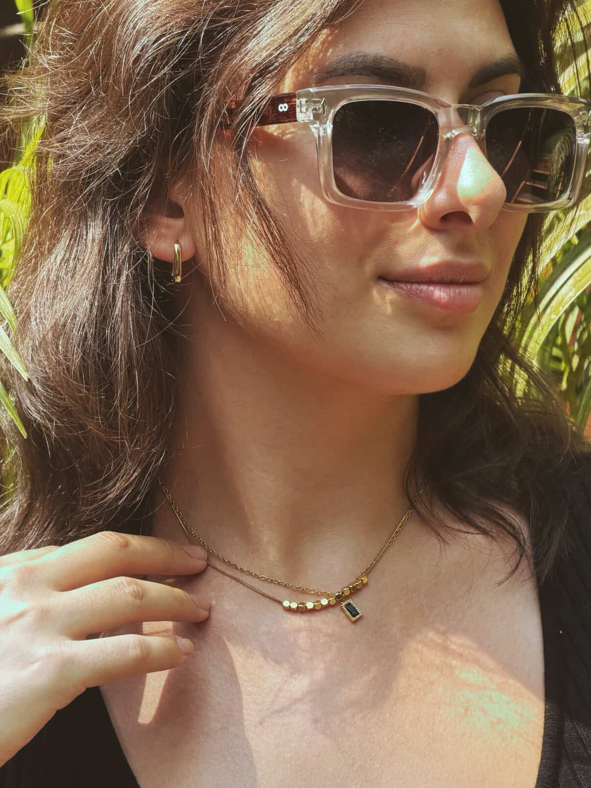 DOUBLE LAYERED DAINTY NECKLACE