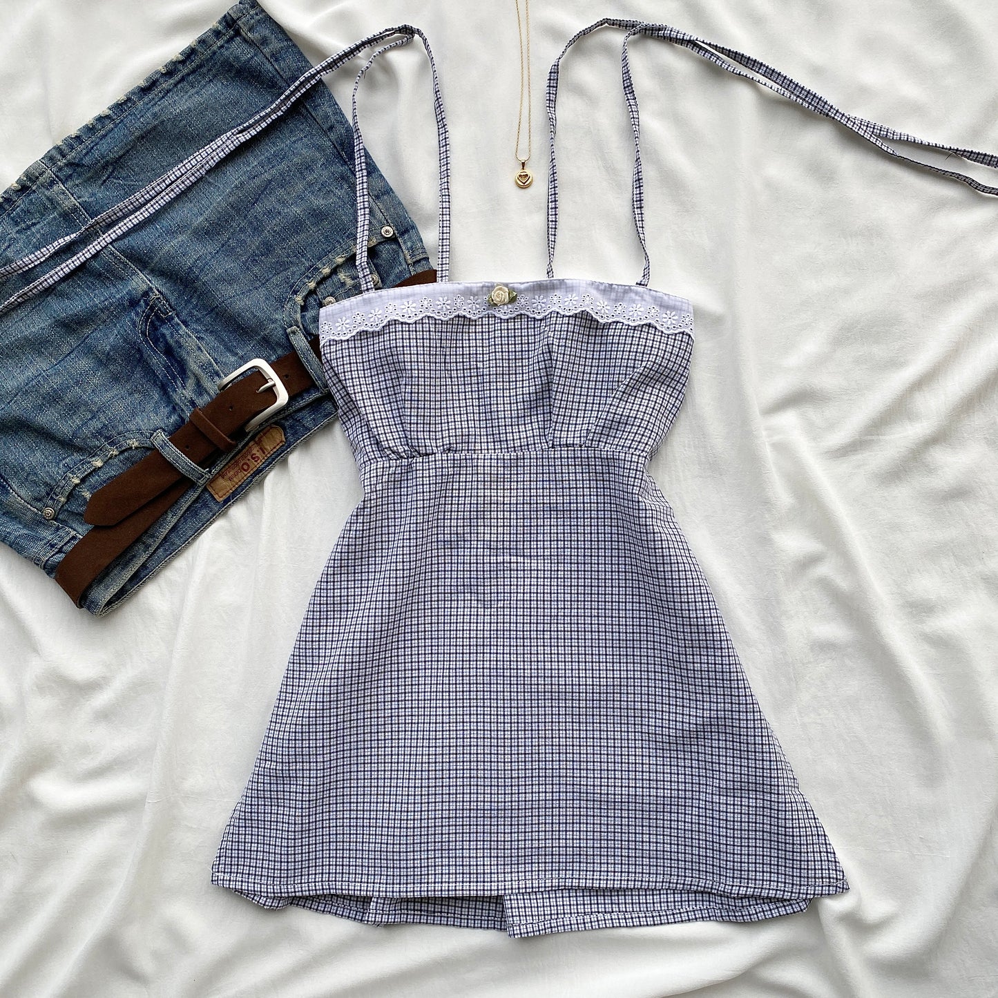 IVY TOP IN BLUE (Bust : 30-34, Upper Waist : 24-28)
