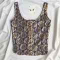 BLUE LACE CORSET (Two sizes available)