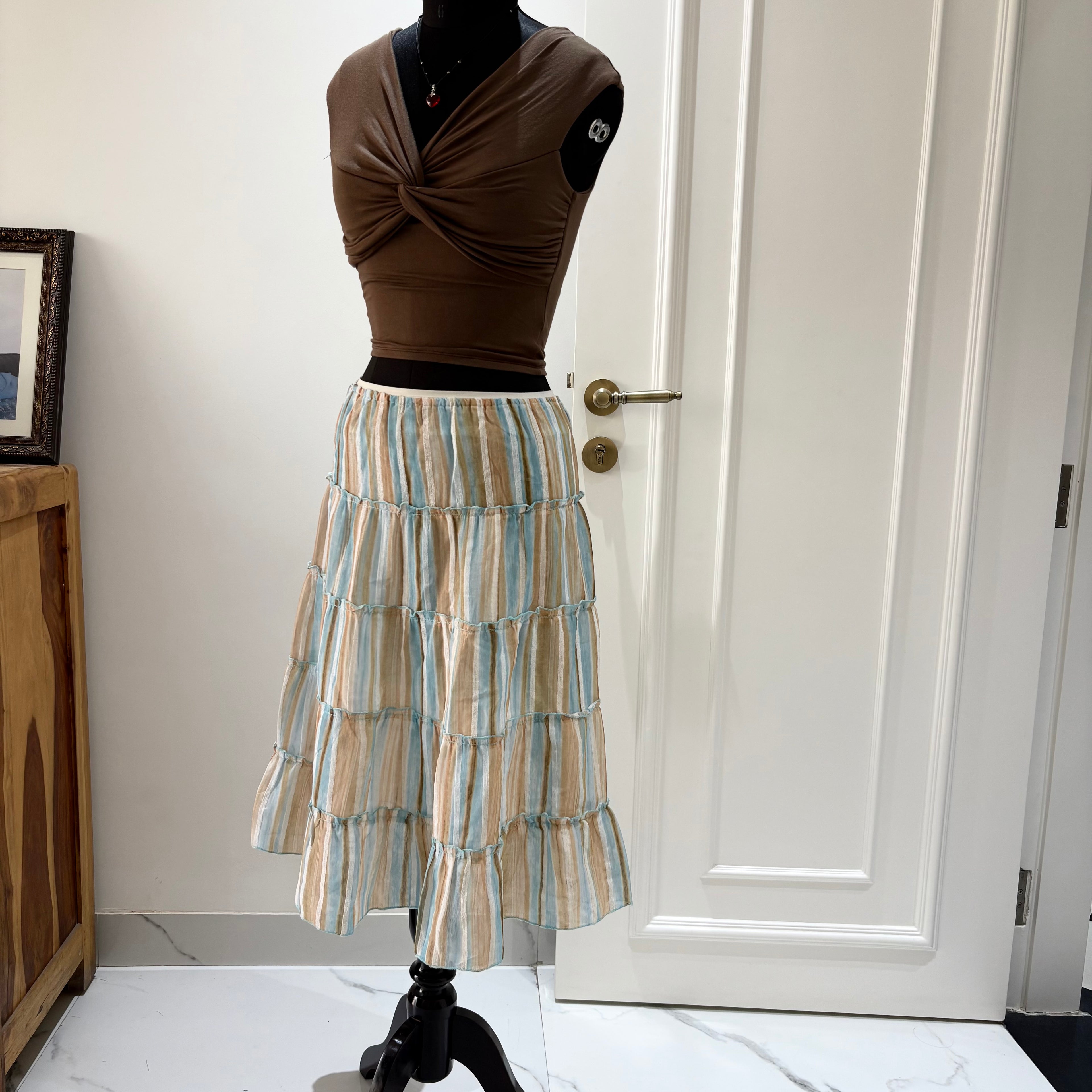 BLOOM SKIRT (Waist : 24-28)