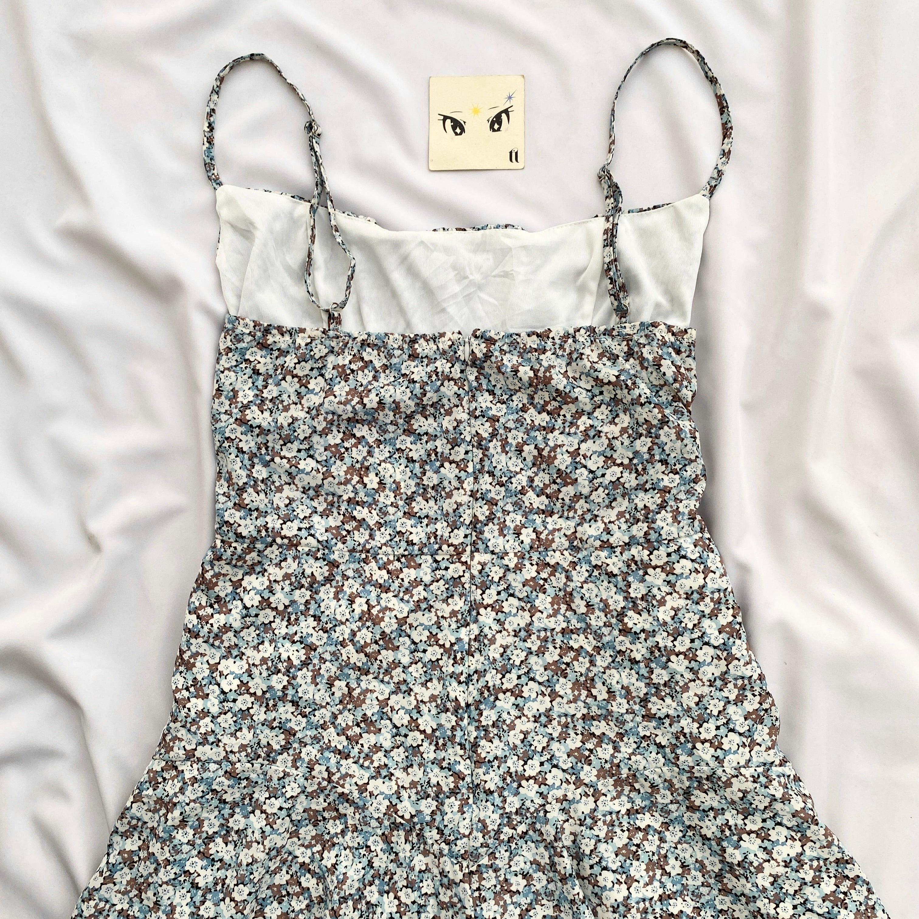 FLORAL PLAYSUIT (Bust : 34-38, Upper Waist : 32-36)