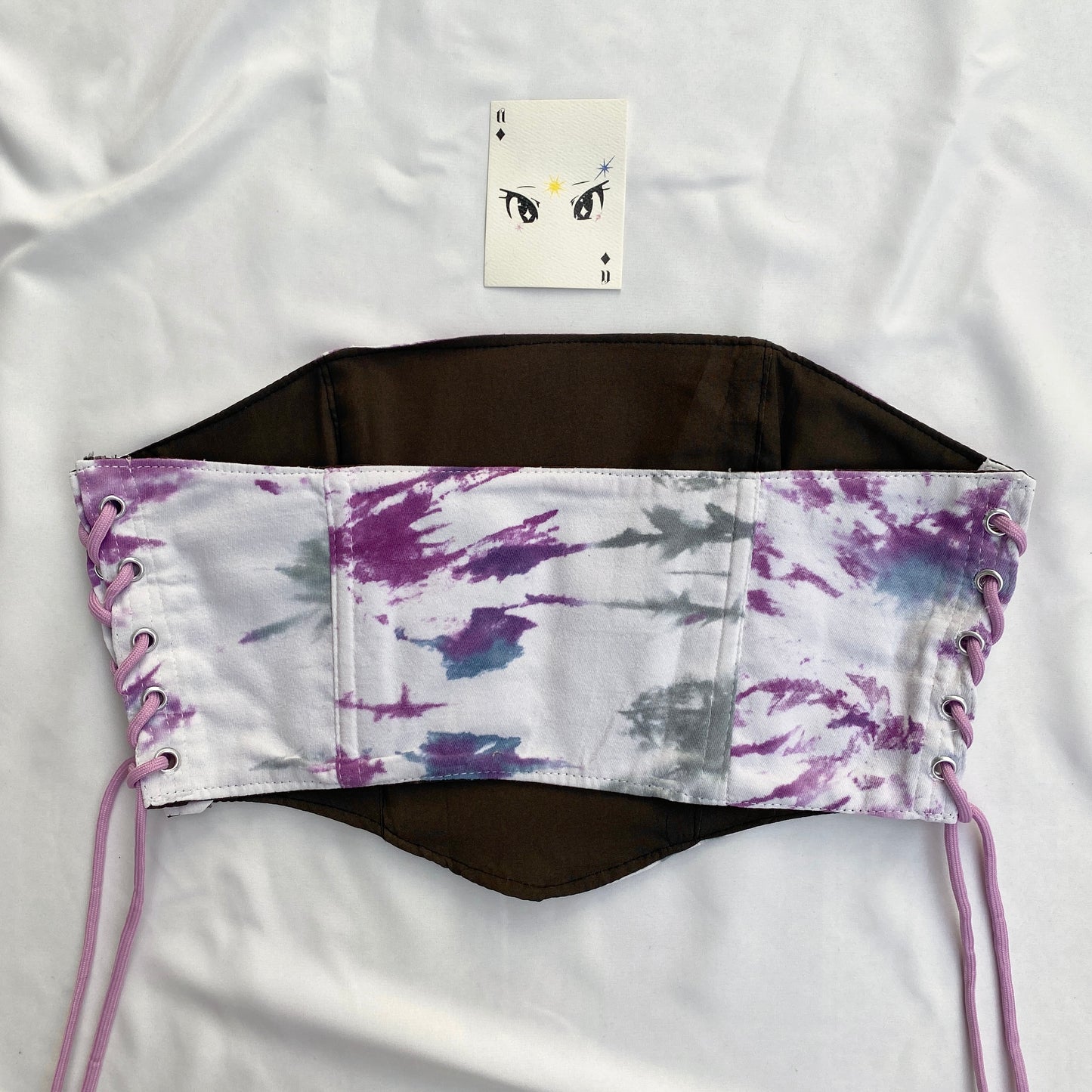 TIE DYE CORSET (Bust : 32-34, Upper Waist : 28-30)