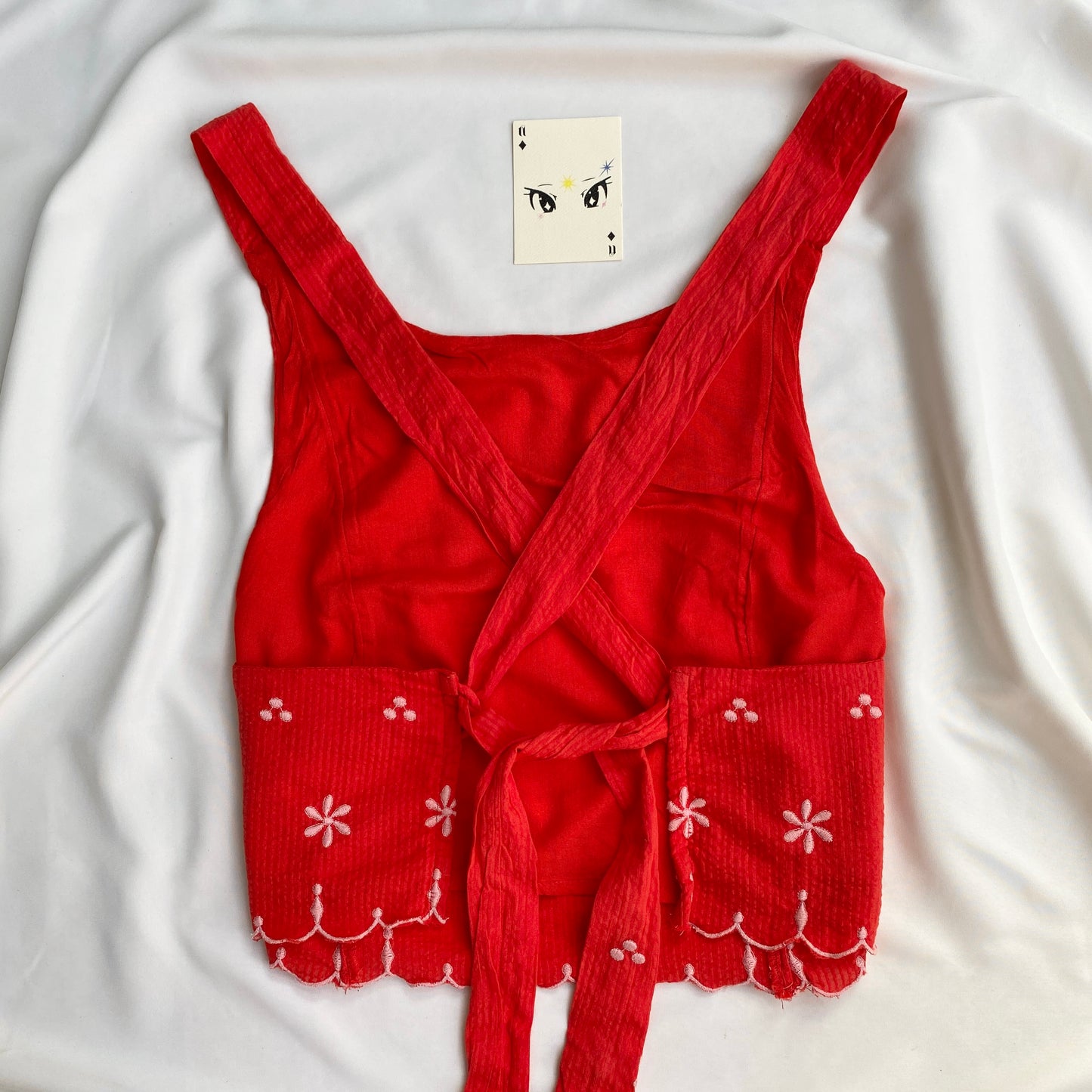 RED TOP FROM FREE PEOPLE (S)