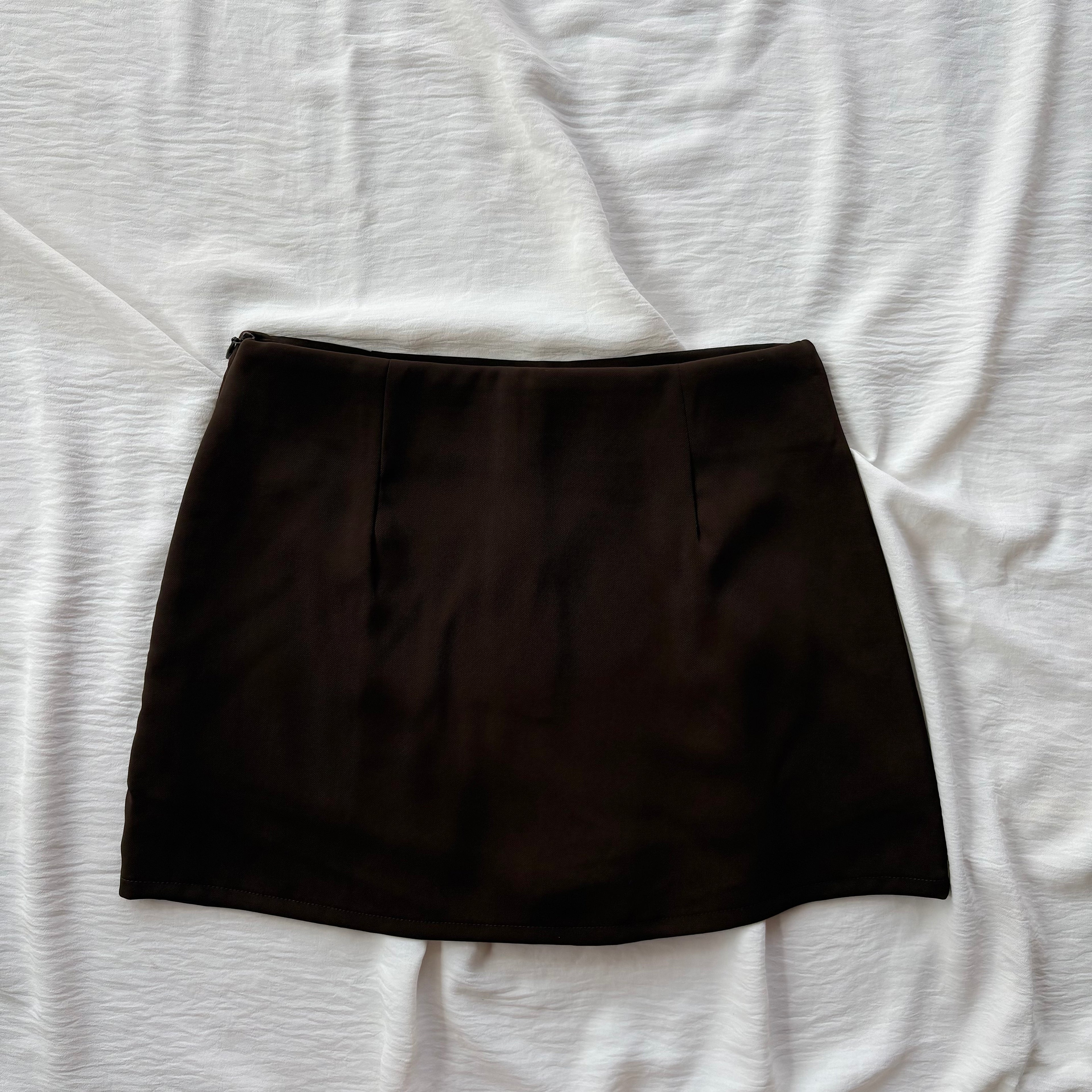 MOCHA SKIRT WITH SHORTS (Two sizes available)