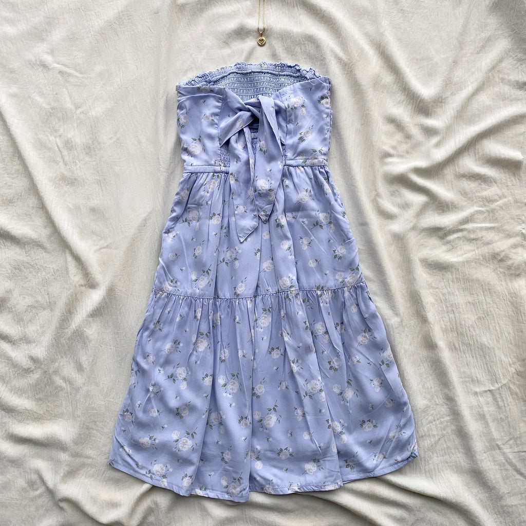 FLORAL TUBE DRESS FROM HOLLISTER (Bust : 28-32, Upper Waist : 22-26)