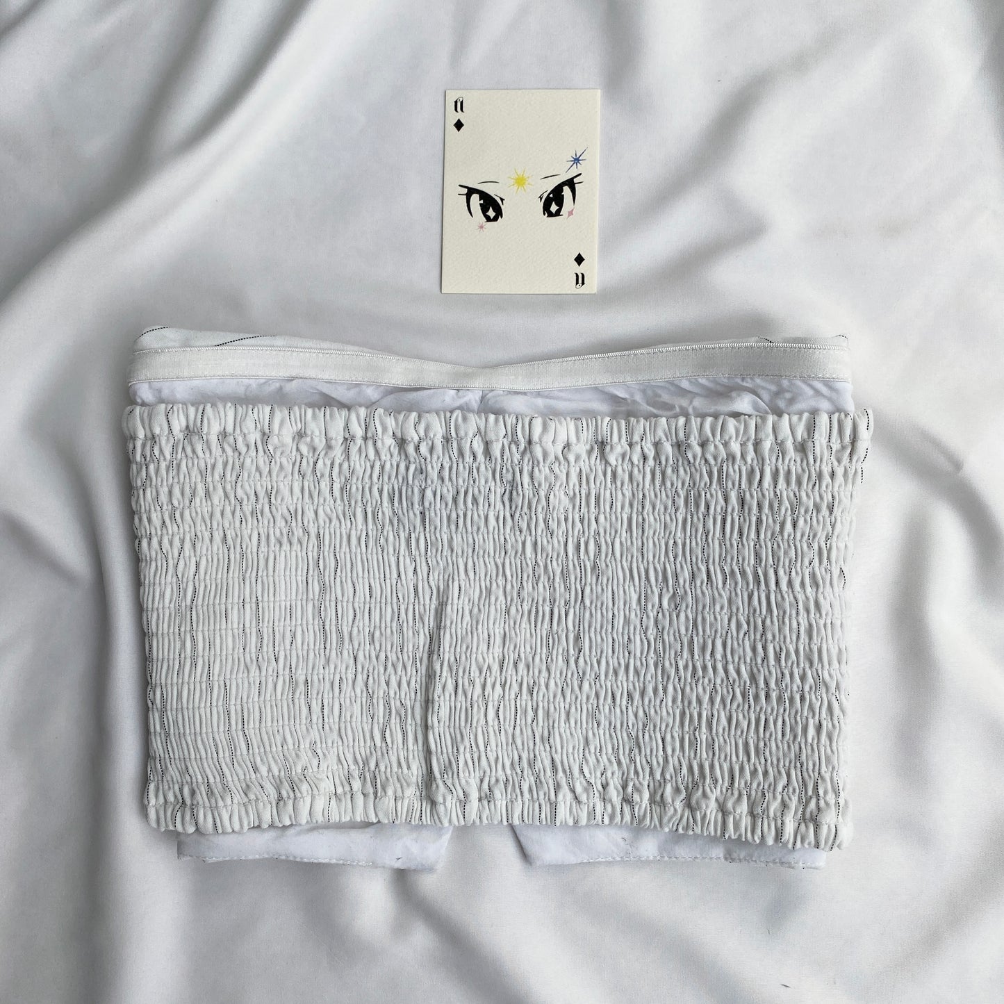 PINSTRIPE TOP FROM GLASSONS (Bust :  30-34, Upper Waist : 26-30)