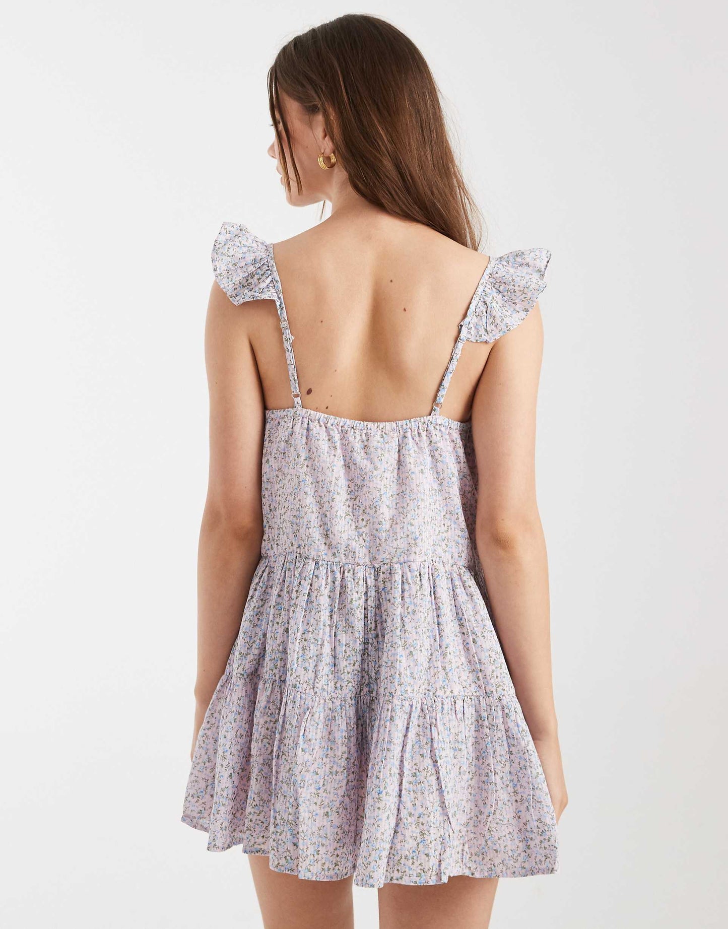 FLORAL FRILL DRESS FROM COTTON ON (Two sizes)