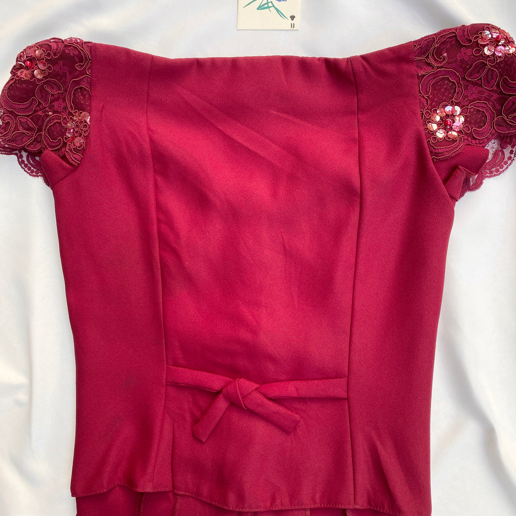 OFF SHOULDER SEQUINNED TOP (Bust : 34-36, Upper Waist : 30-32)