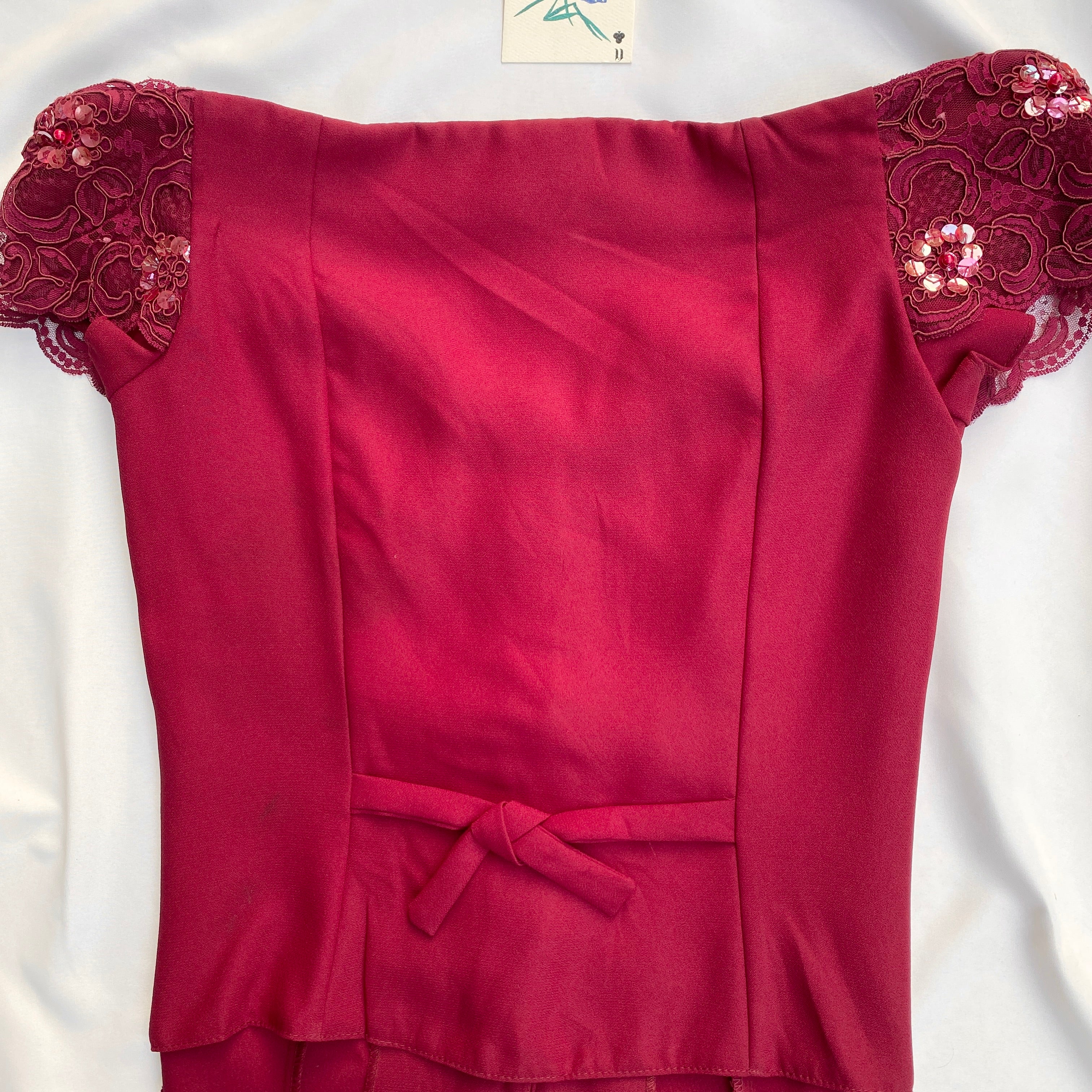 OFF SHOULDER SEQUINNED TOP (Bust : 34-36, Upper Waist : 30-32)