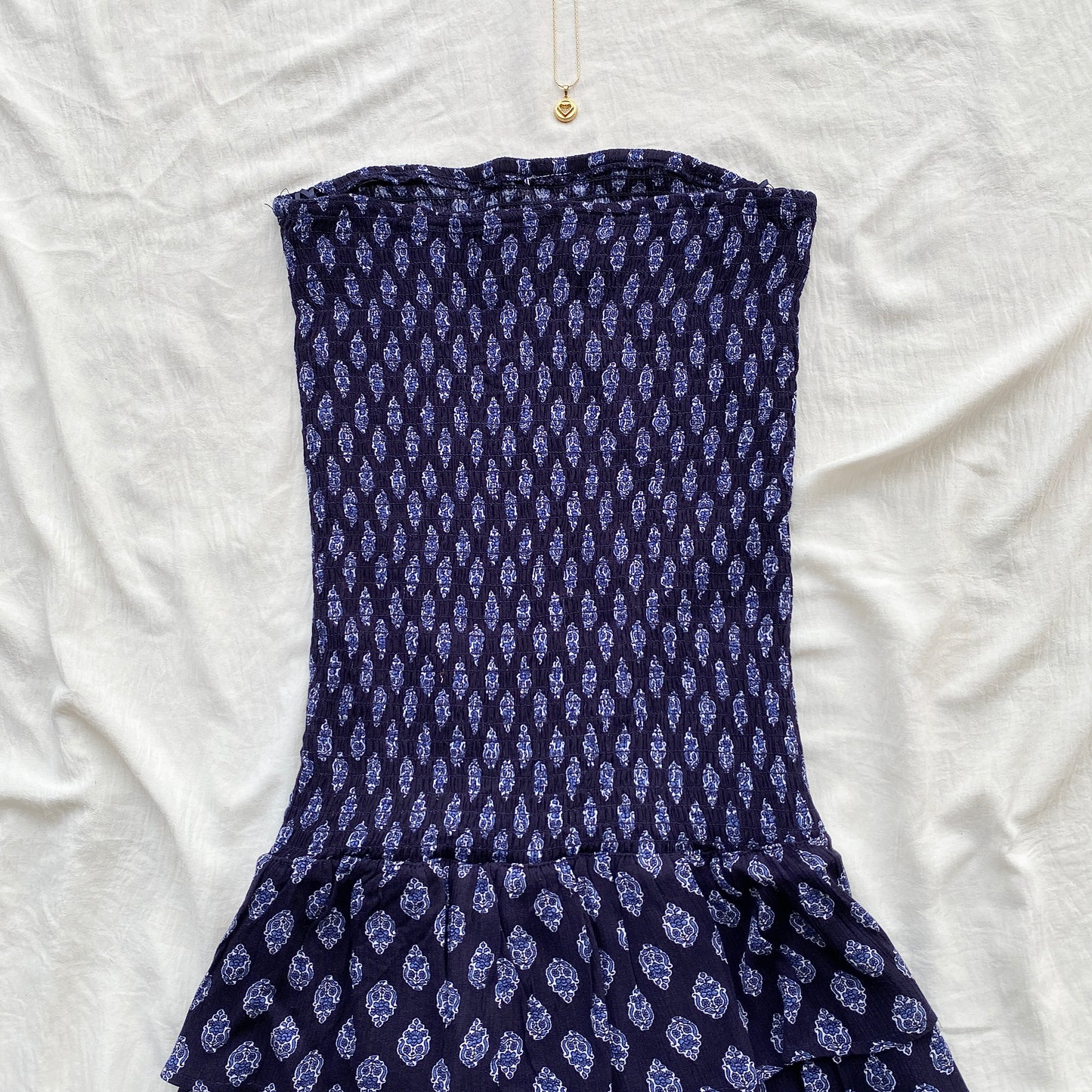 NAVY BLUE TUBE DRESS FROM STRADIVARIUS (Sizes available)