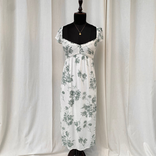 FLORAL MAXI DRESS FROM HOLLISTER (Bust : 30-34, Upper Waist : 28-34)