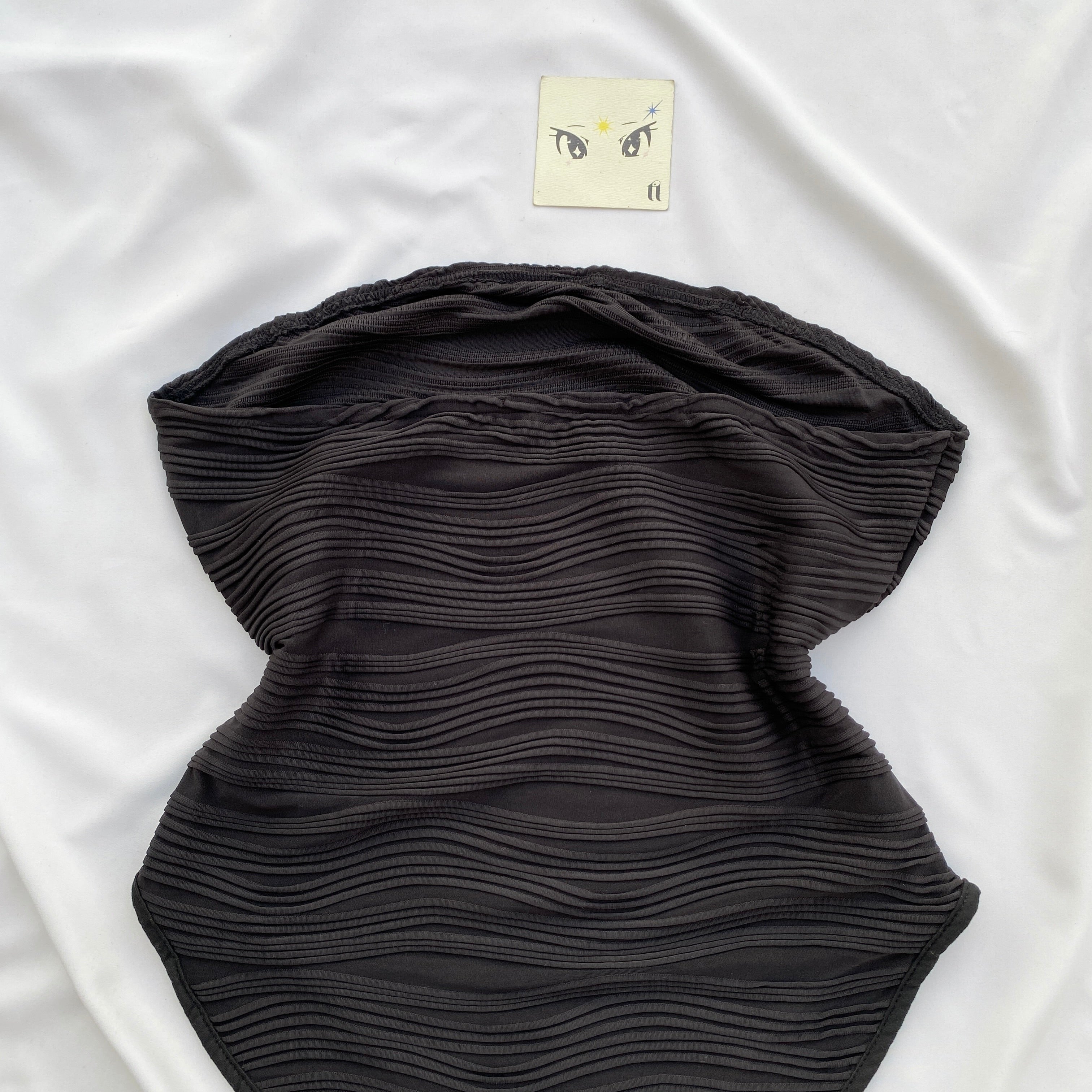 BLACK BODYSUIT (Bust : 30-34, Upper Waist : 28-32)