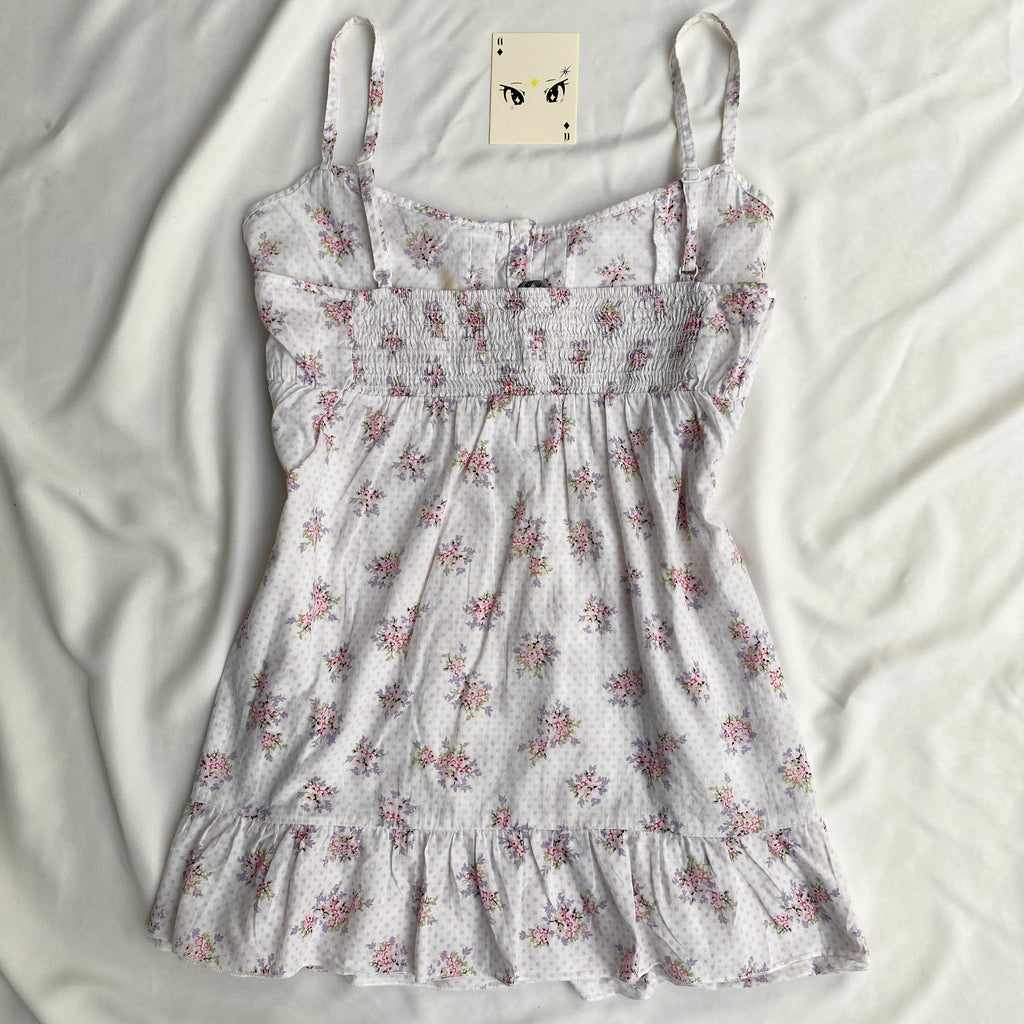 FLORAL BABYDOLL TOP (Bust : 40-44, Upper Waist : 34-40)