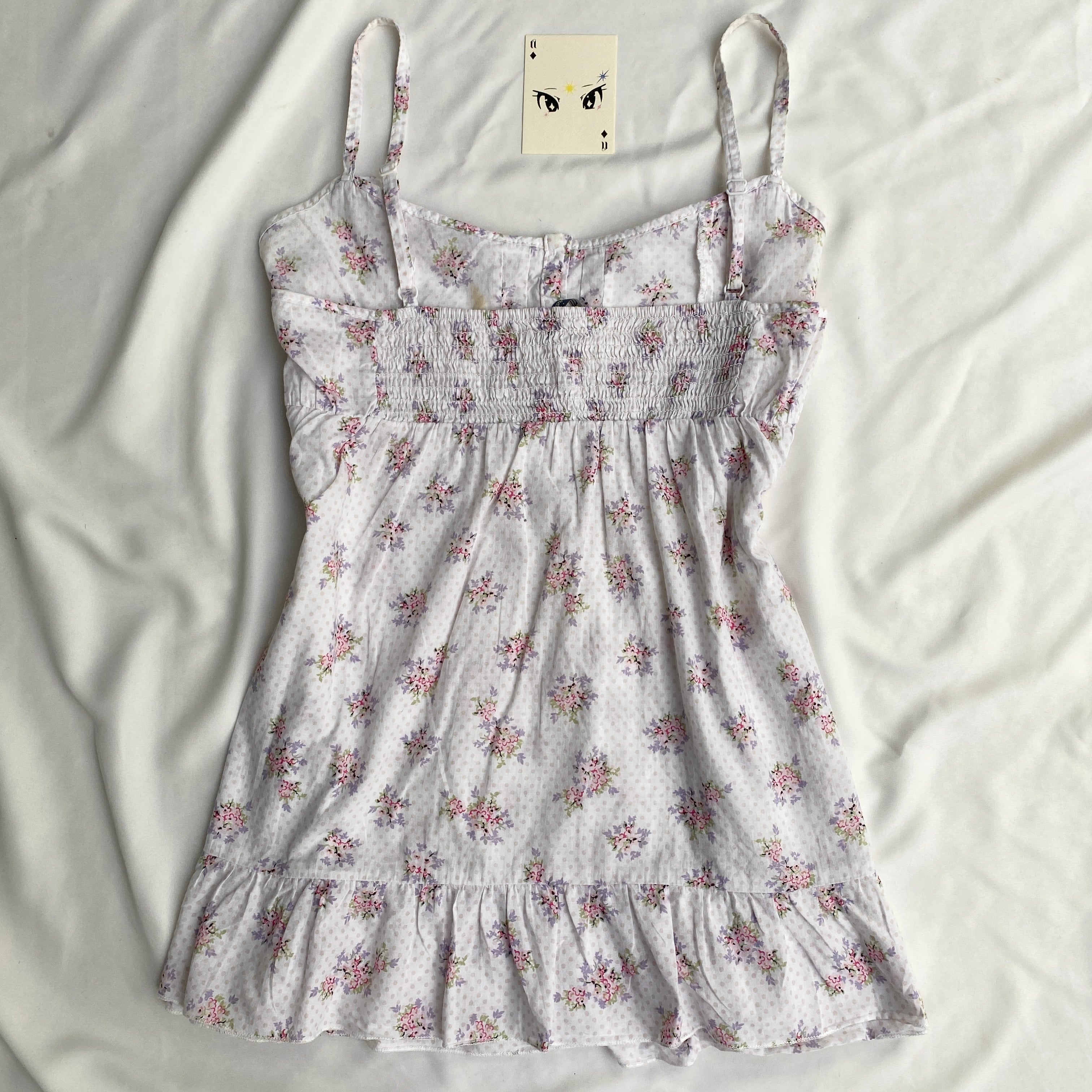 FLORAL BABYDOLL TOP (Bust : 40-44, Upper Waist : 34-40)