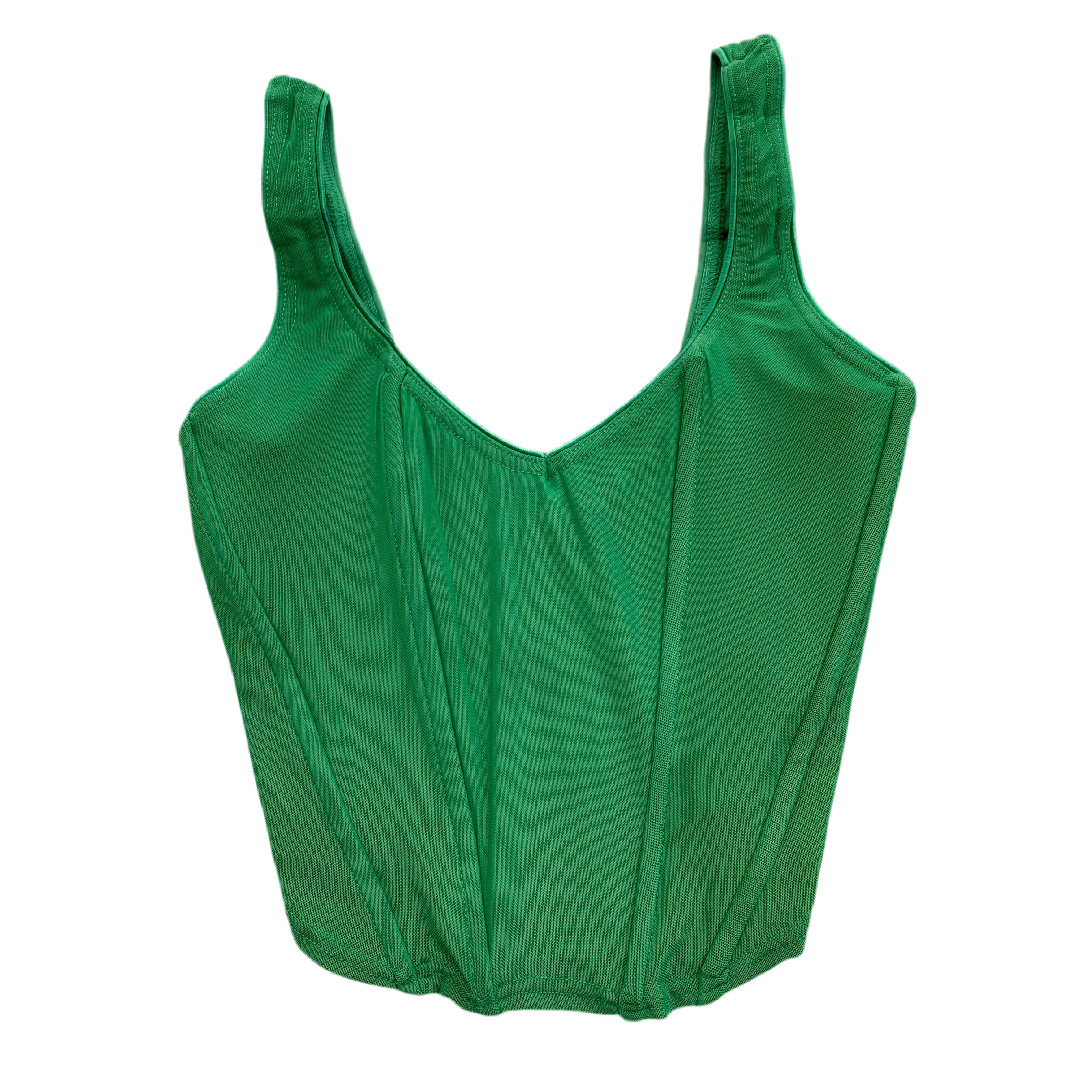 GREEN CORSET FROM GLASSONS (Bust : 34-36, Upper Waist : 28-34)